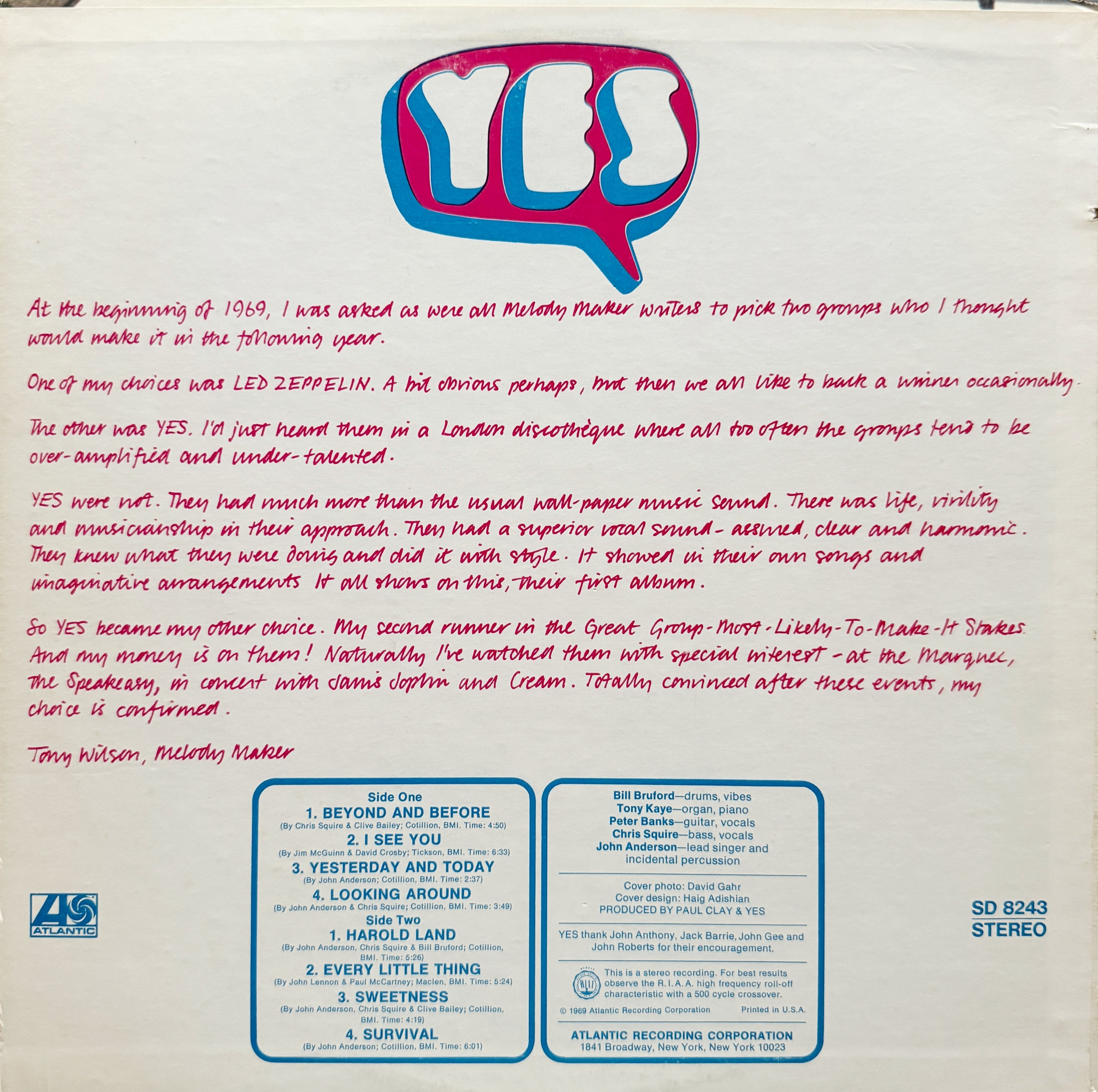 【CD】PETER BANKS（ピーター・バンクス／YES） Amazon.co.jp: トゥ・サイズ・オブ・ピーター・バンクス(紙