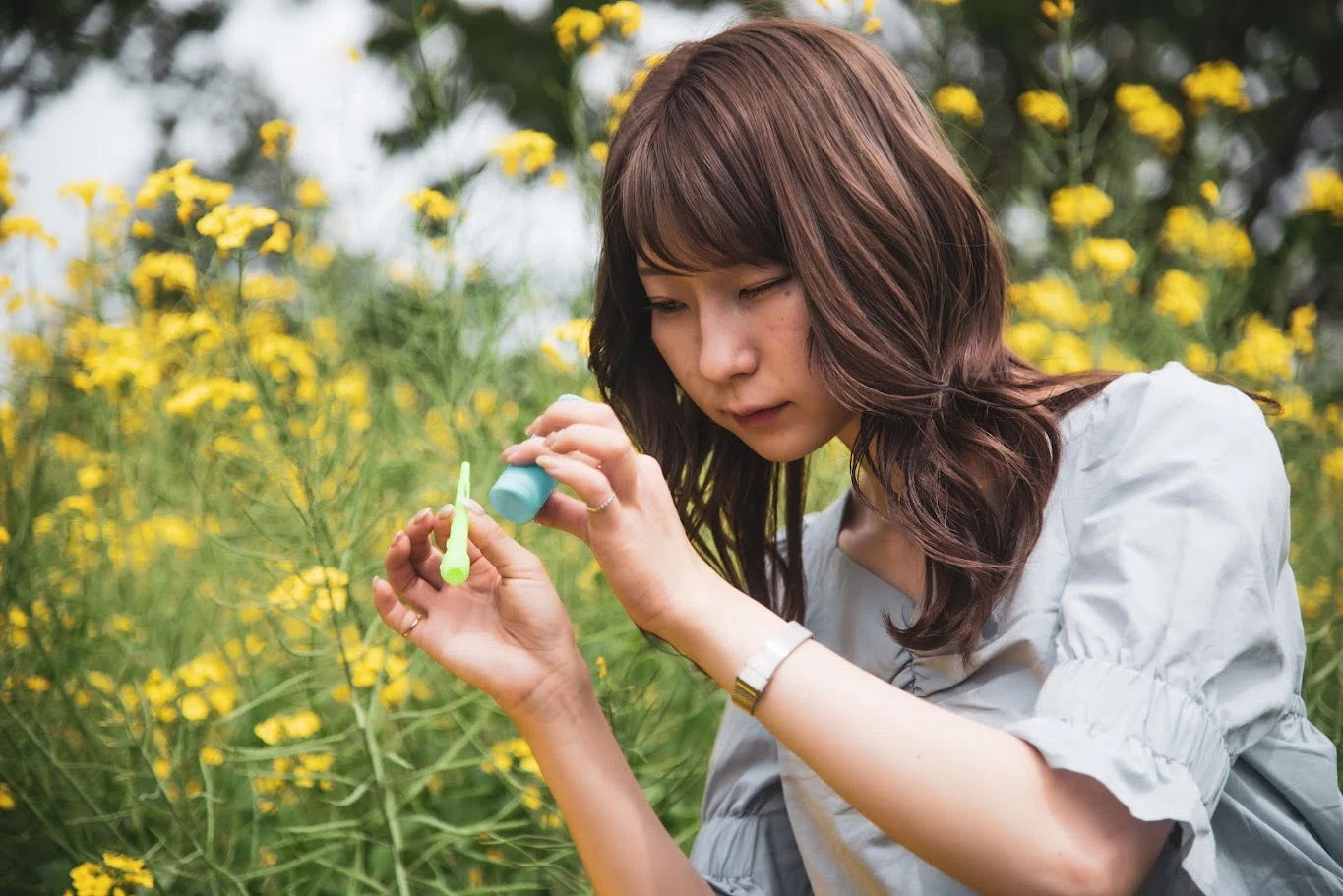 作例あり】カメラと花とシャボン玉と。＠昭和記念公園｜yuya_fotograph