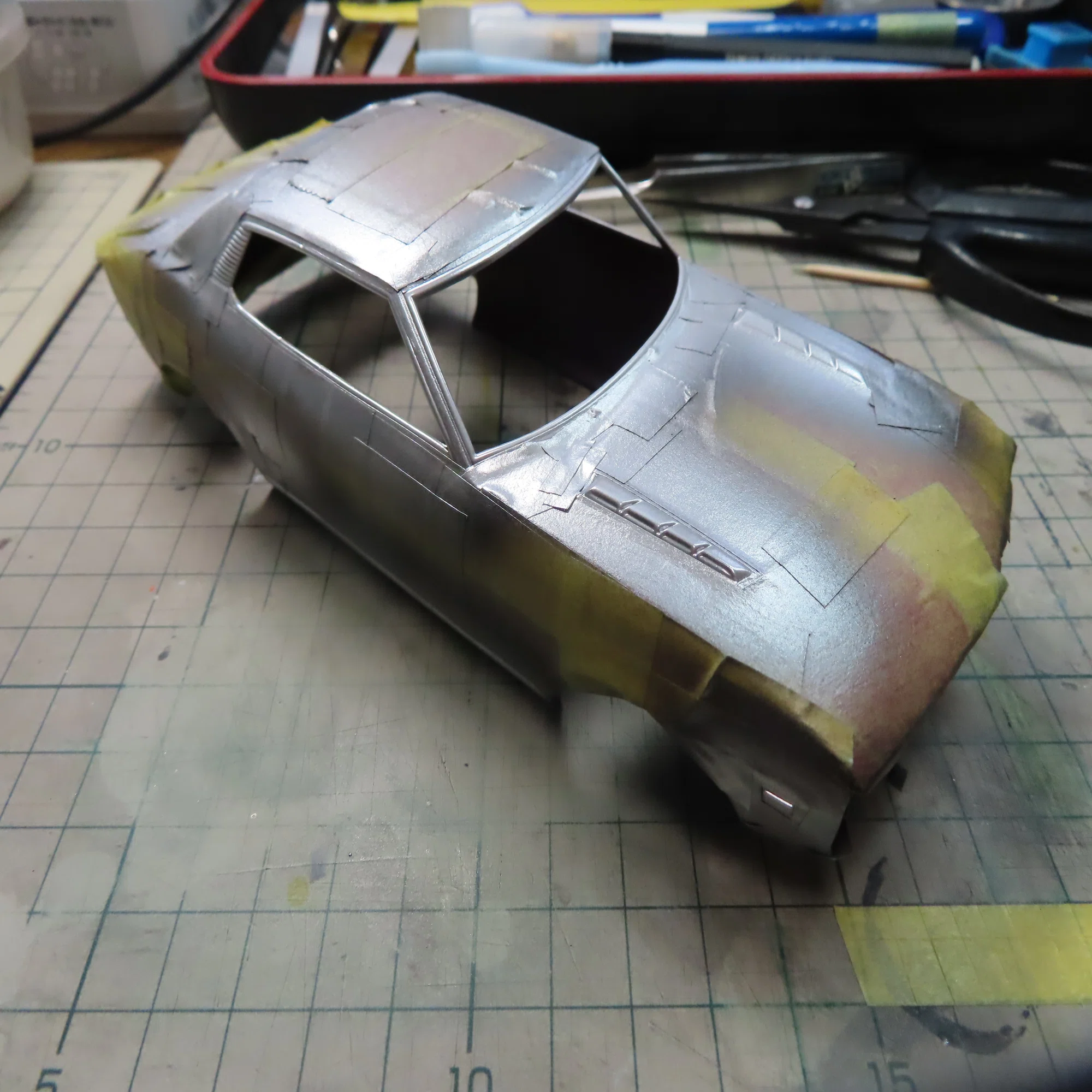 製作記】セリカ1600GT（ラメ仕様）｜積みプラ大好きオヤジ