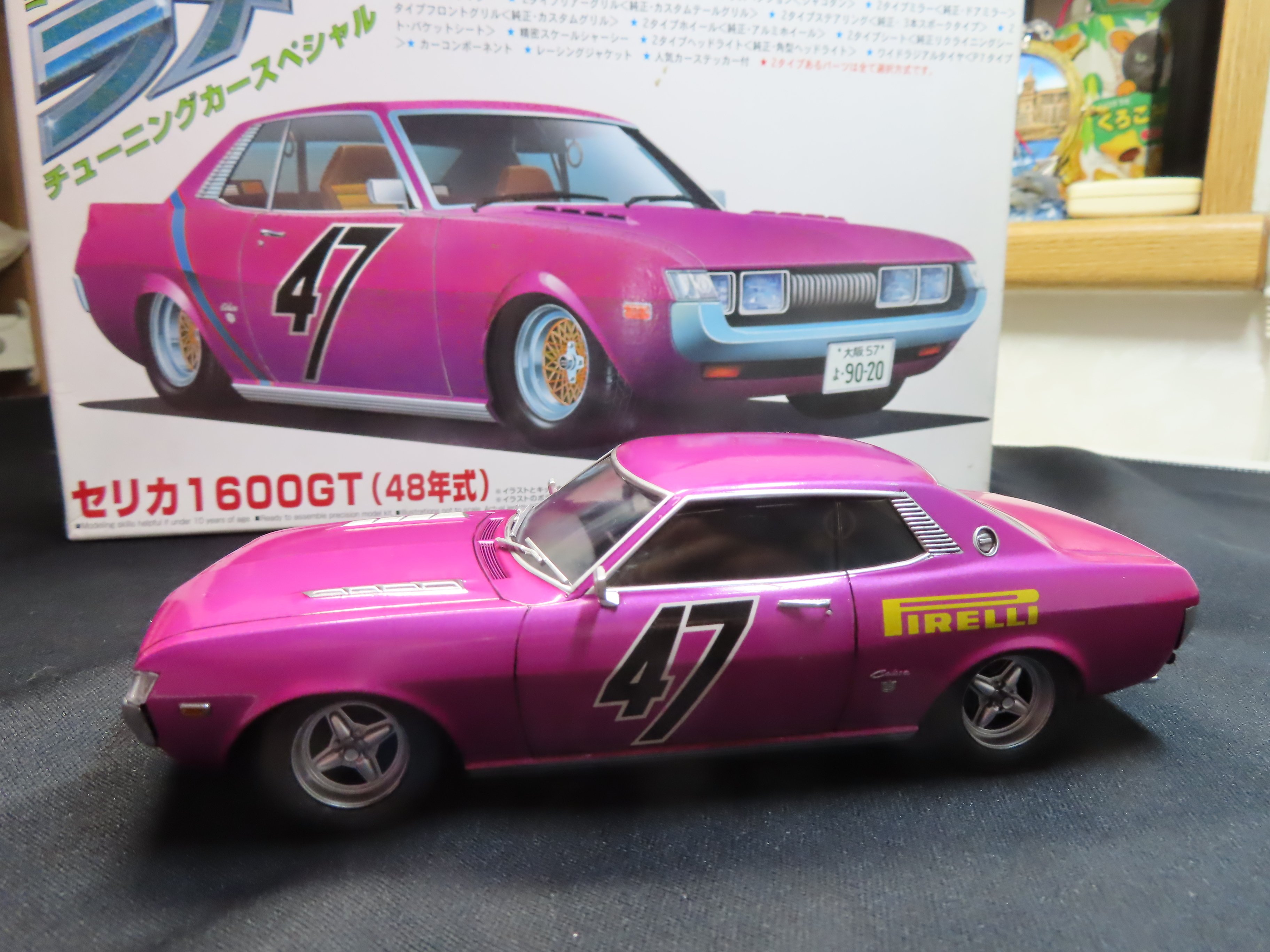 CELICA 1600GT ラメ塗装セリカ1/24