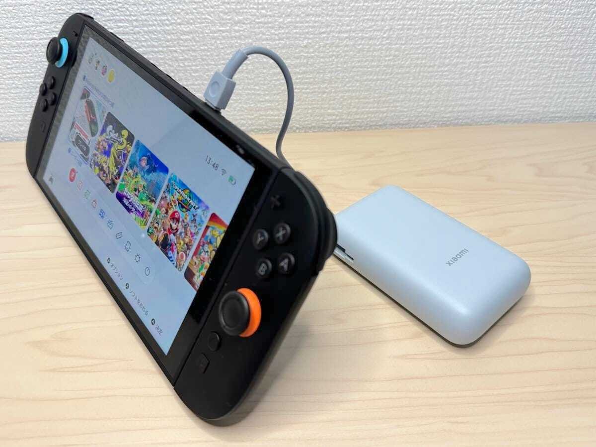 Switch 線が入る　テレビ出力ok バッテリー強化版 Switchバッテリー強化版