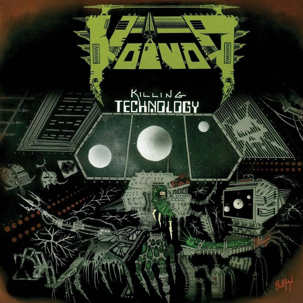 スラッシュメタル〇VOIVOD／ヴォイヴォド 87年3rd 連載：メタル史 1987年⑤VOIVOD / Killing Technology｜ヴァジュラ𝔦𝔡