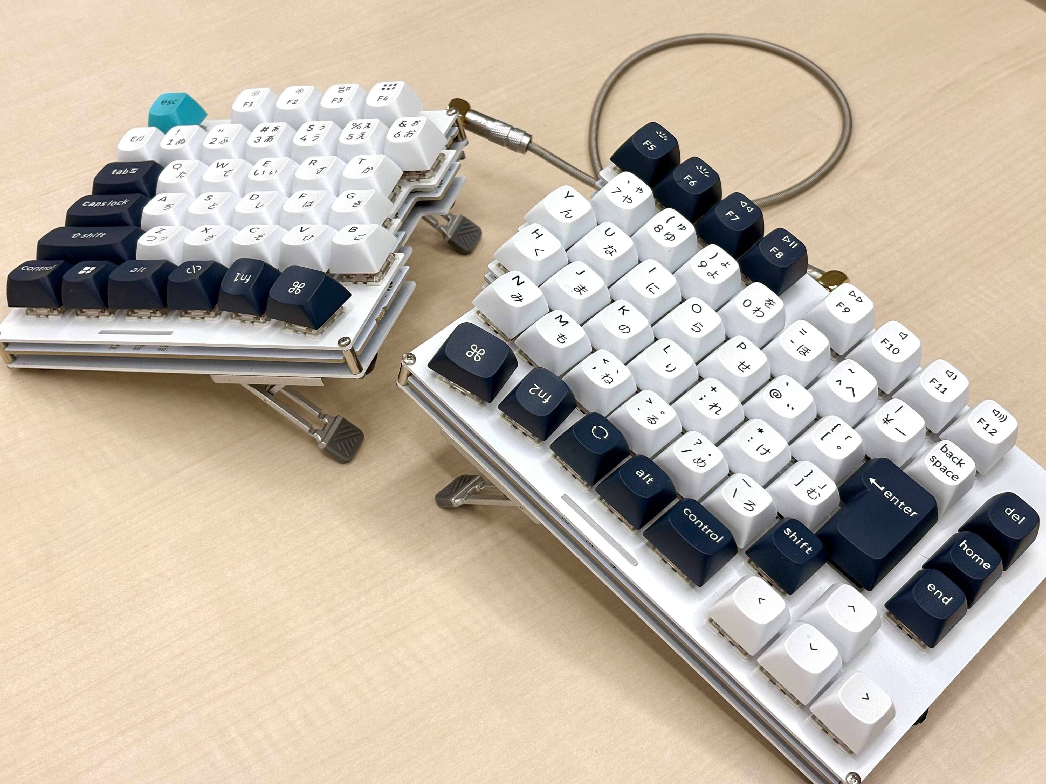 キーボード沼】左右分割自作JISキーボードを組み立てた話｜株式会社