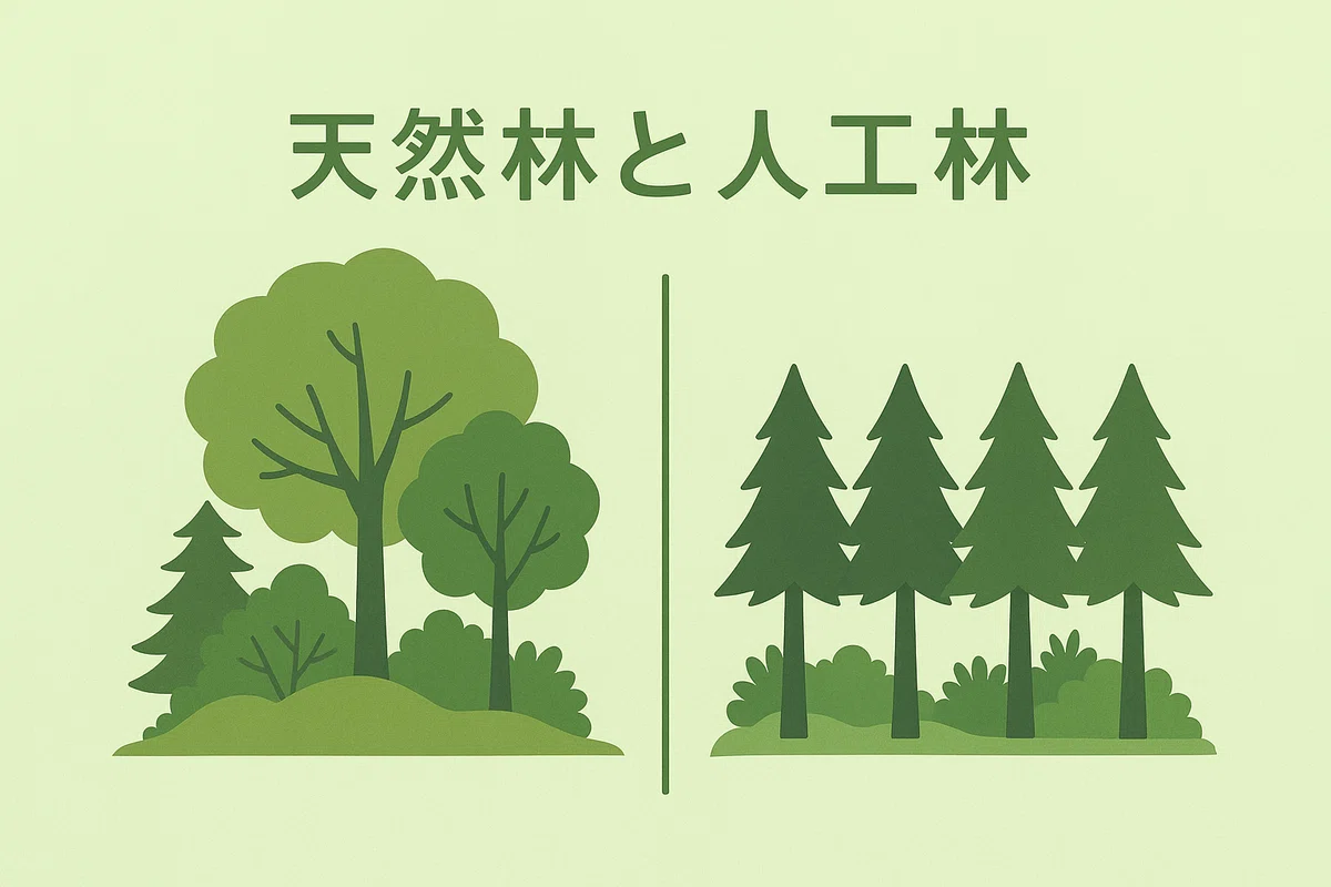 【林業の基礎】森林の構造〜影の木〜｜わん