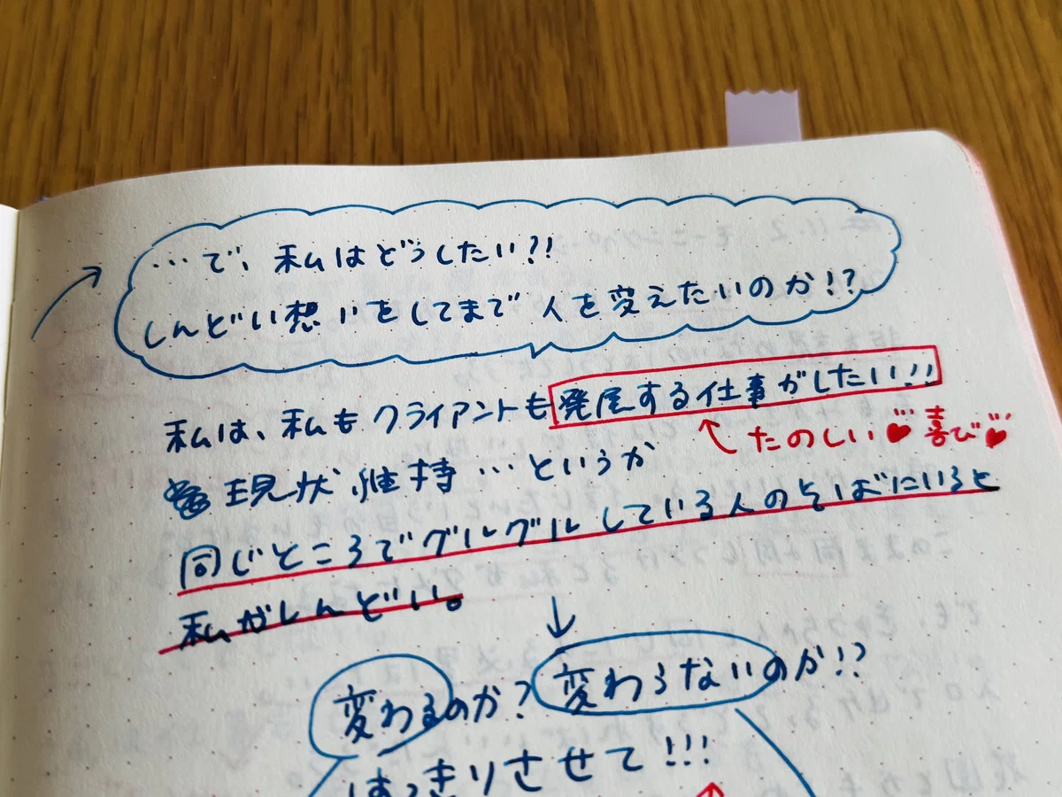 【第19話】心の編集⑥ノートで「決める」と未来が変わる〜藤本さきこさんとの出会い〜|大木春菜 ️せいかつ編集室