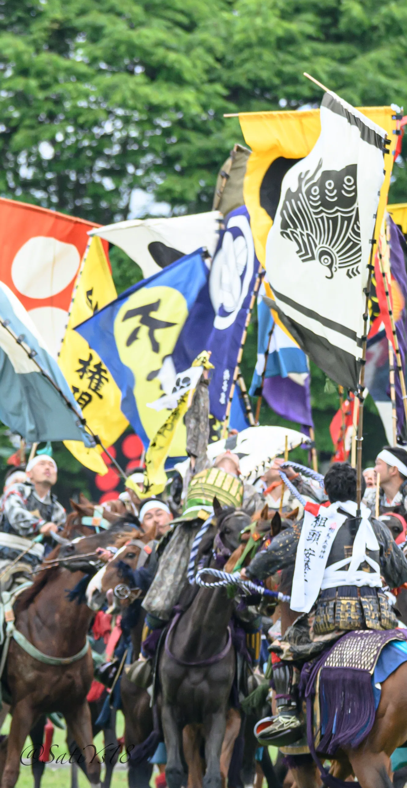 相馬野馬追2025に行ってきた③ 2日目 5/25 本祭 御行列〜甲冑競馬〜神