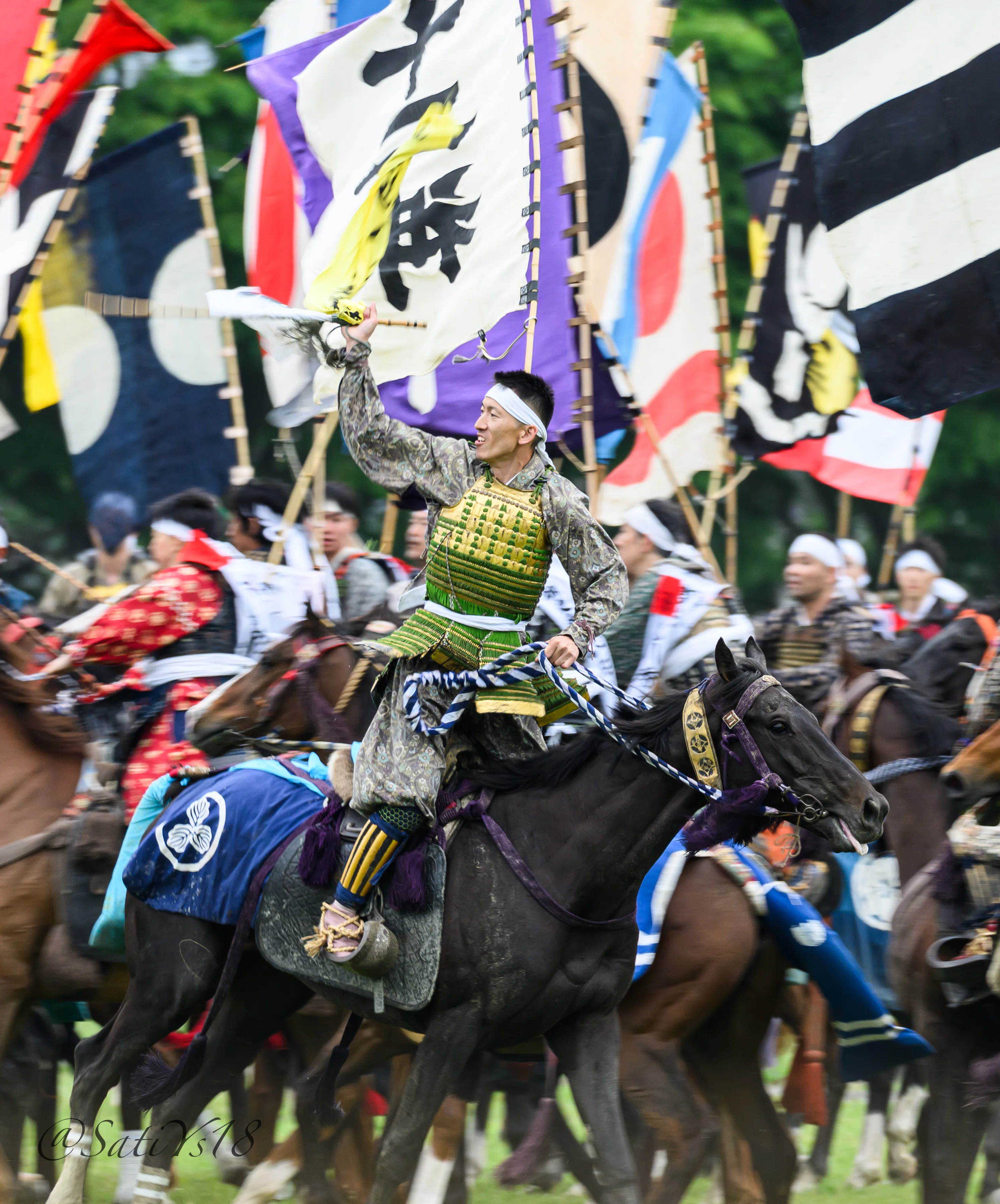 相馬野馬追2025に行ってきた③ 2日目 5/25 本祭 御行列〜甲冑競馬〜神