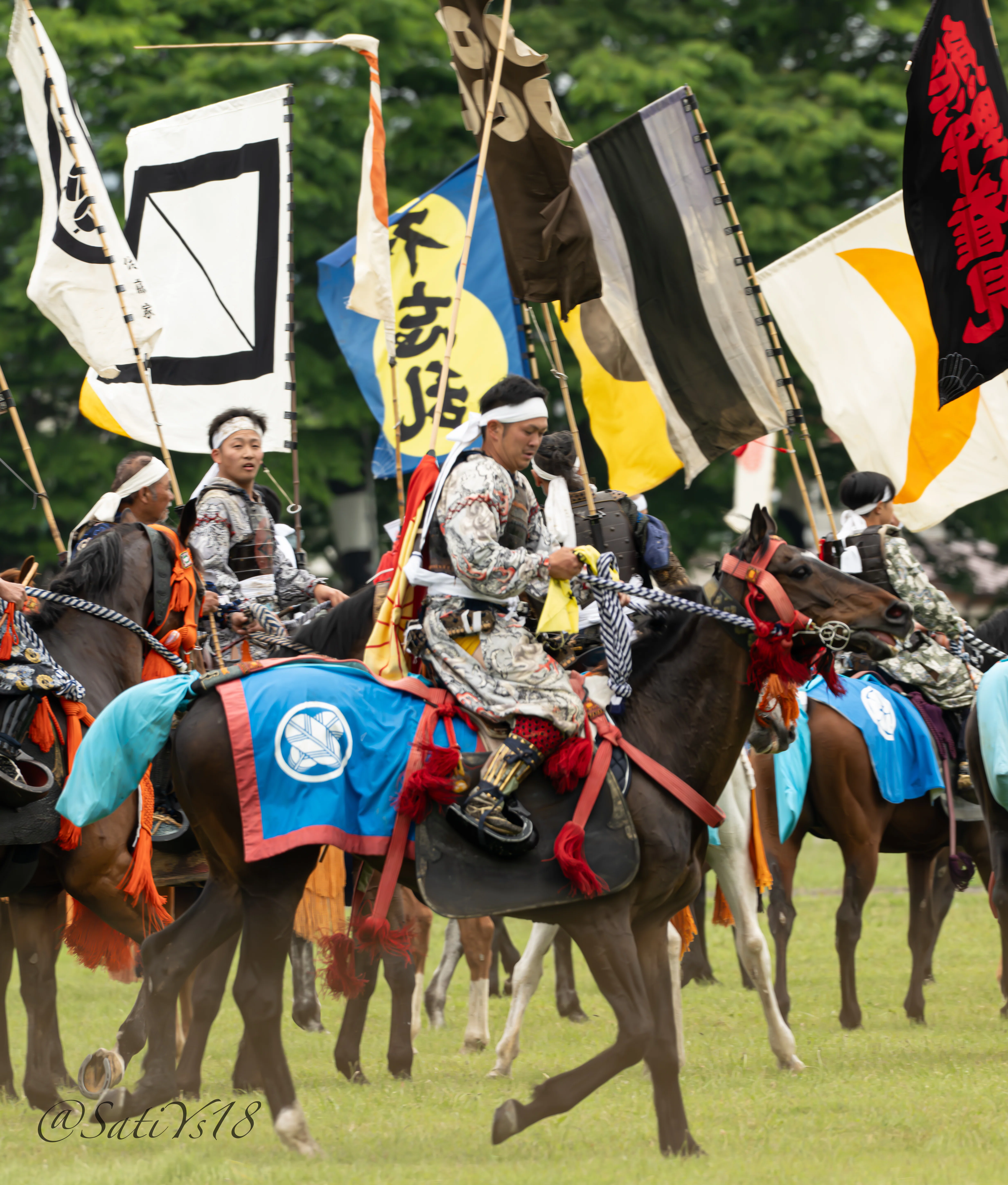 相馬野馬追2025に行ってきた③ 2日目 5/25 本祭 御行列〜甲冑競馬〜神