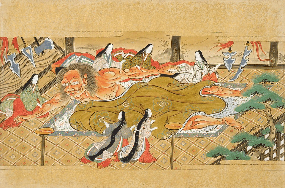 金重　厳さん　鉄絵酒呑 金重 厳さん 鉄絵酒呑