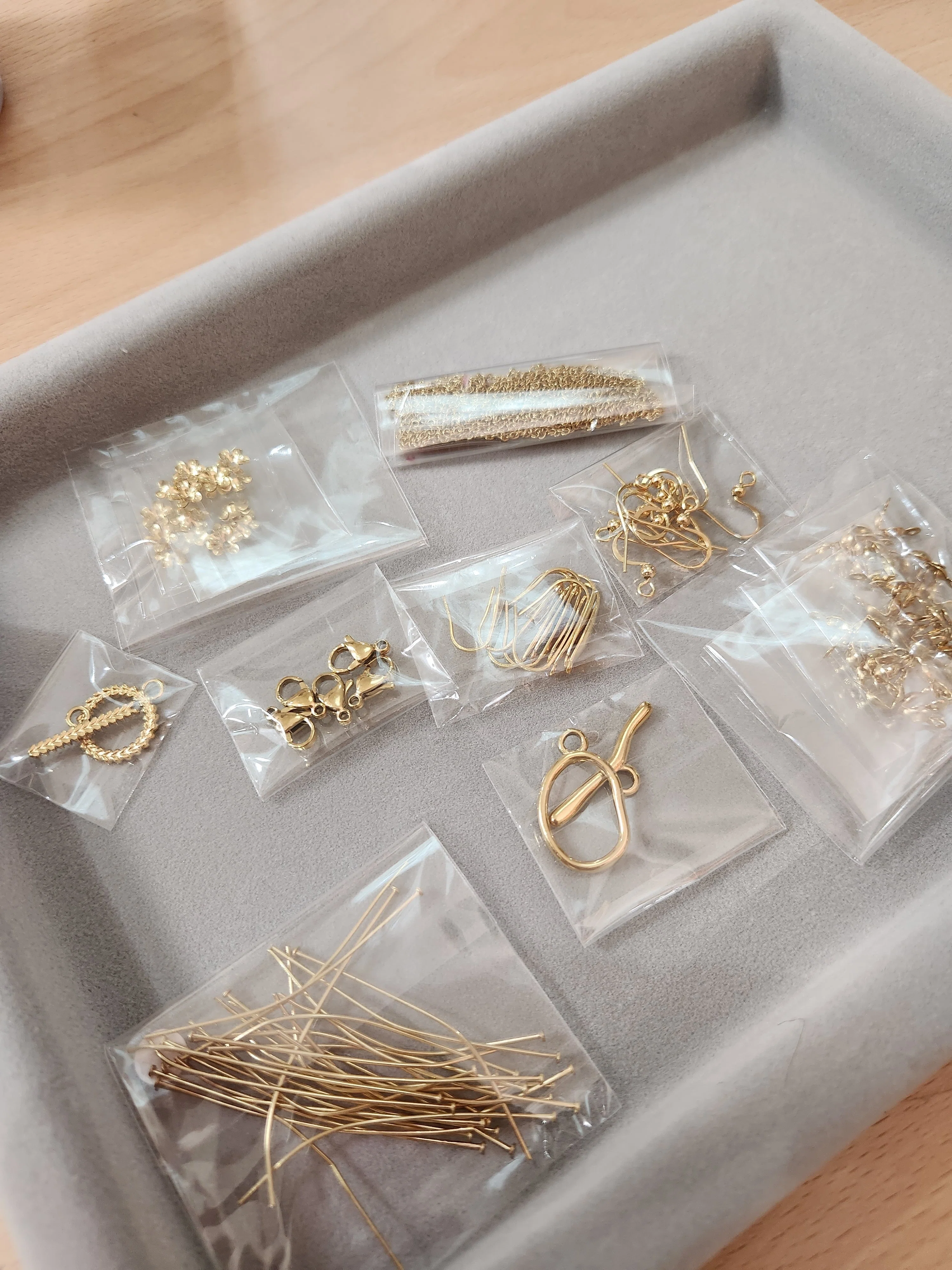 天然石アクセサリー ハンドメイド作ってみる前の素材選び 金属パーツ編