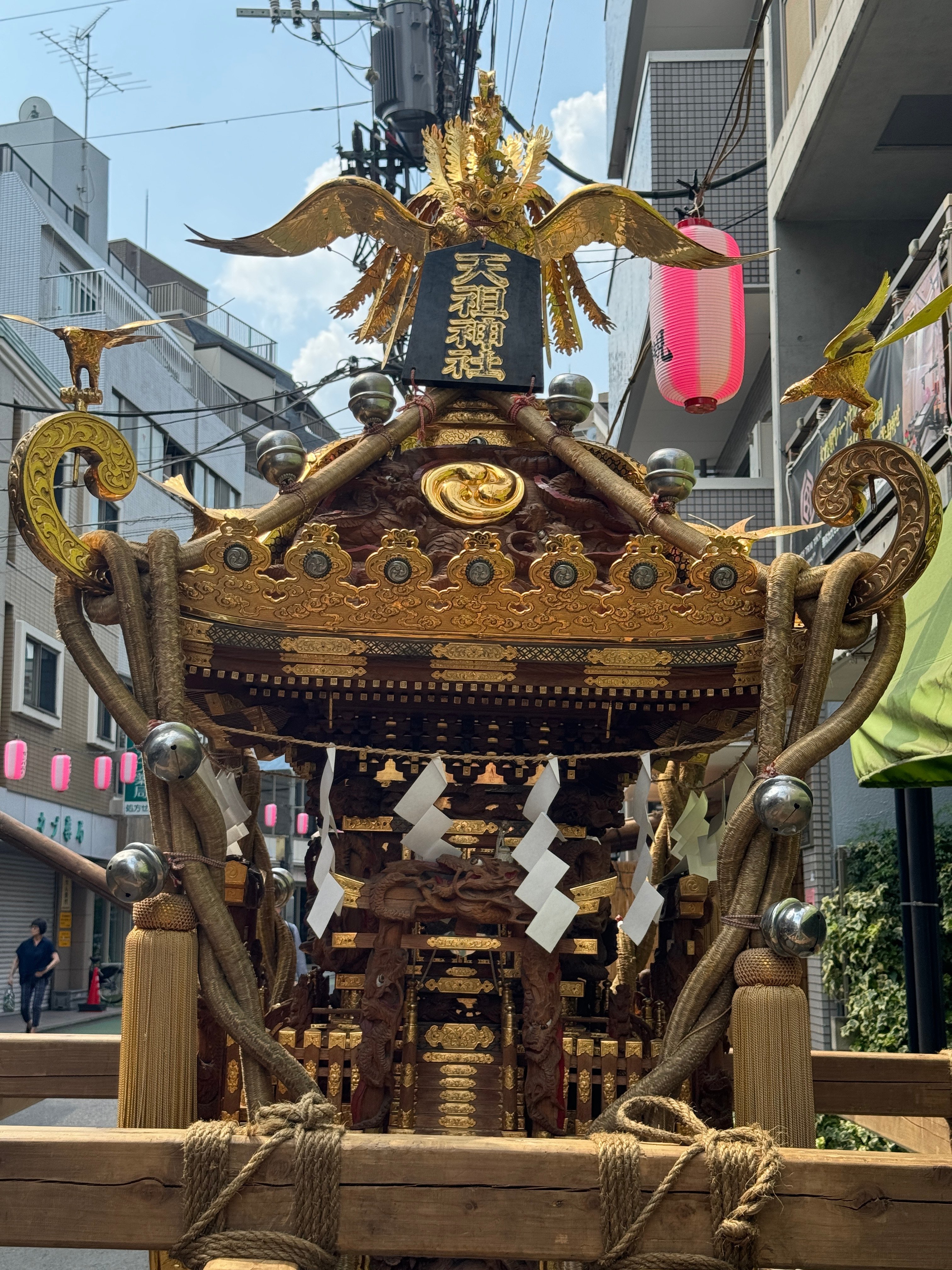 祐天寺町会 2025お祭り通信 第2号 天祖神社 宮神輿｜祐天寺駅周辺の