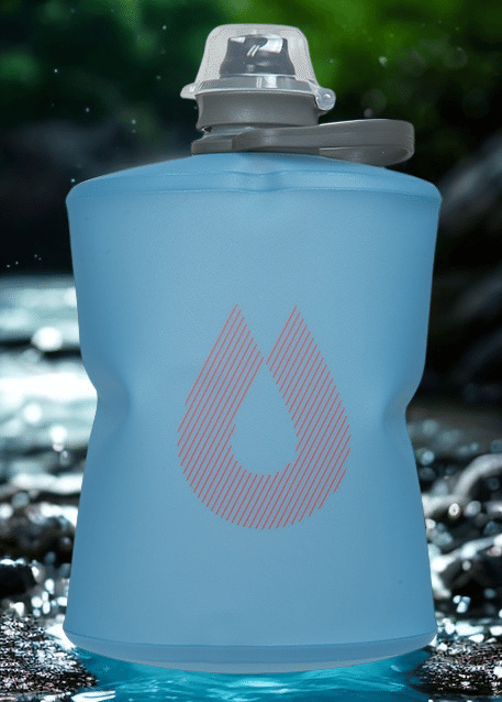 アウトドアやスポーツにおすすめ！Hydrapakの折りたたみボトルで