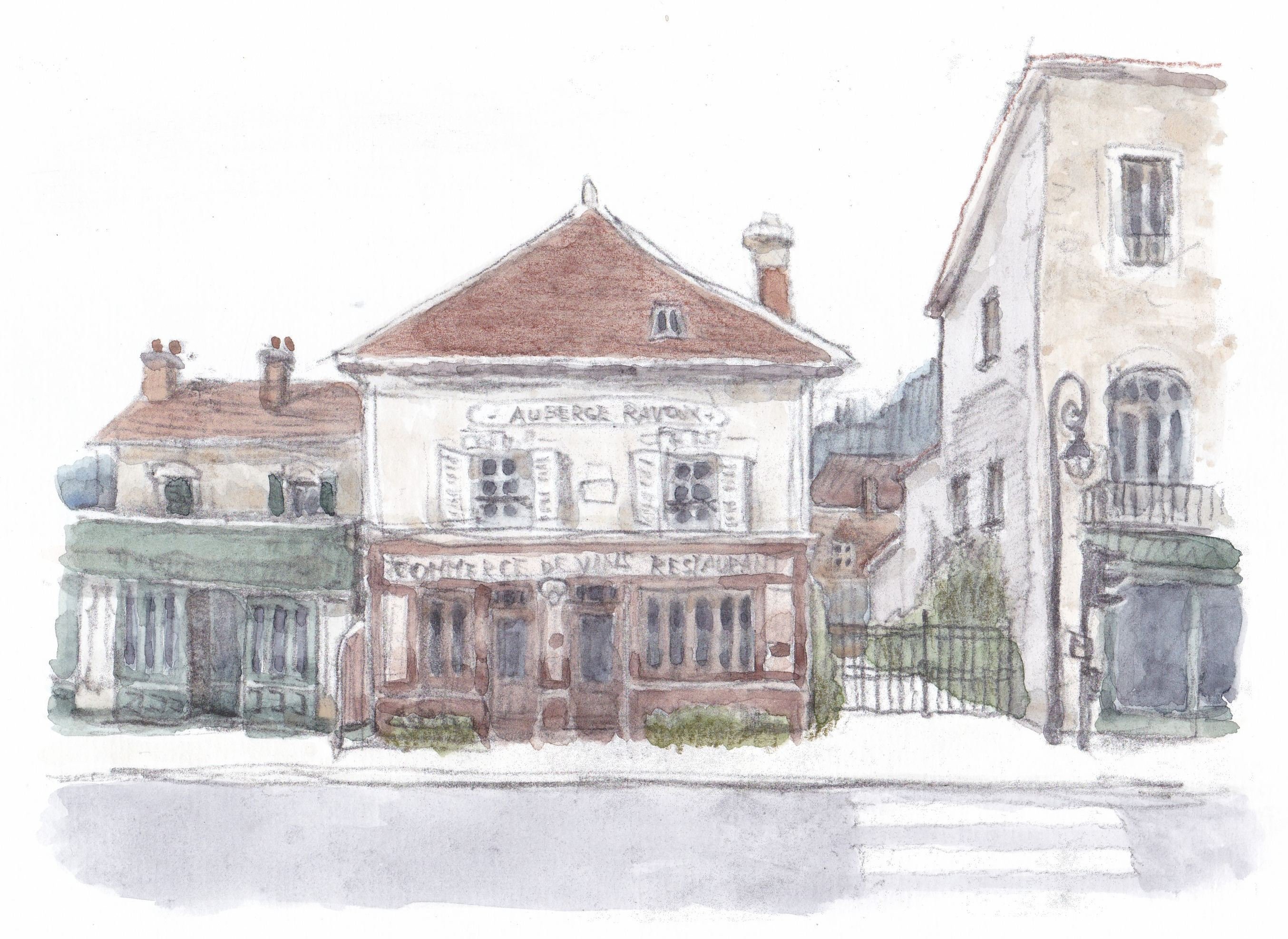 古い旅の絵」#46 フランス ③ （France ③）｜isoBe seisaku