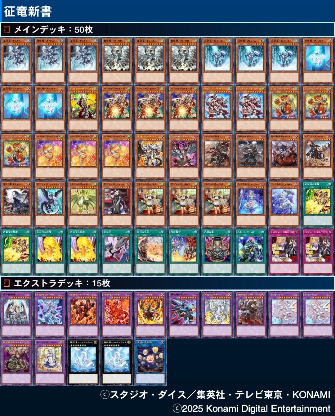 遊戯王】竜の威光を示せ！征竜新書【デッキ紹介】｜市こふぇ