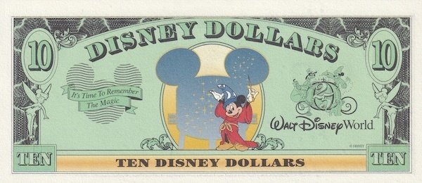 ディズニーダラー　創立50周年記念6枚セット D-1000-012 Disney100：World Stamps（TS0540076）｜ディズニー