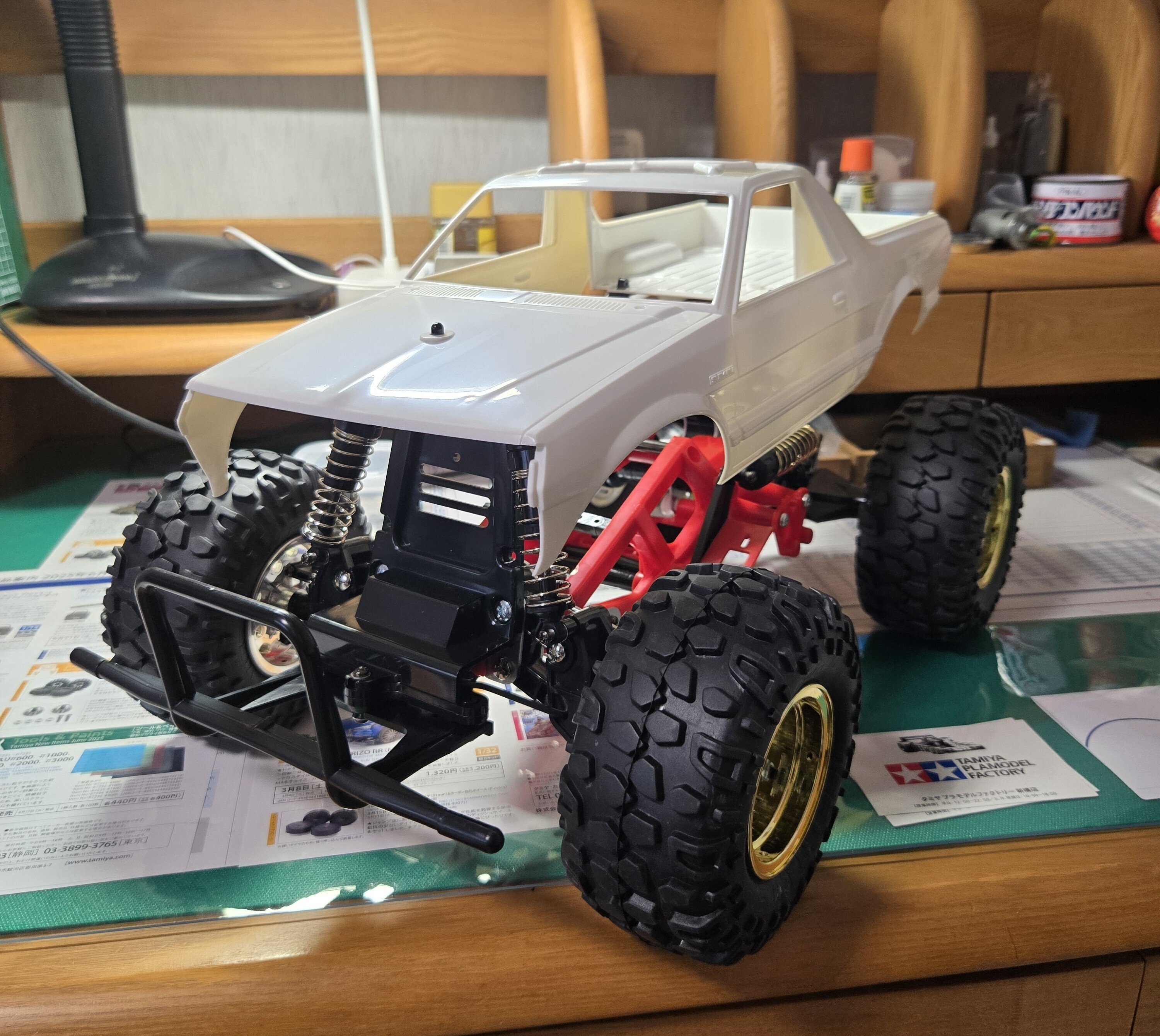 タミヤ マッドブラスター擬き スバルブラット｜はっちゃぶろう