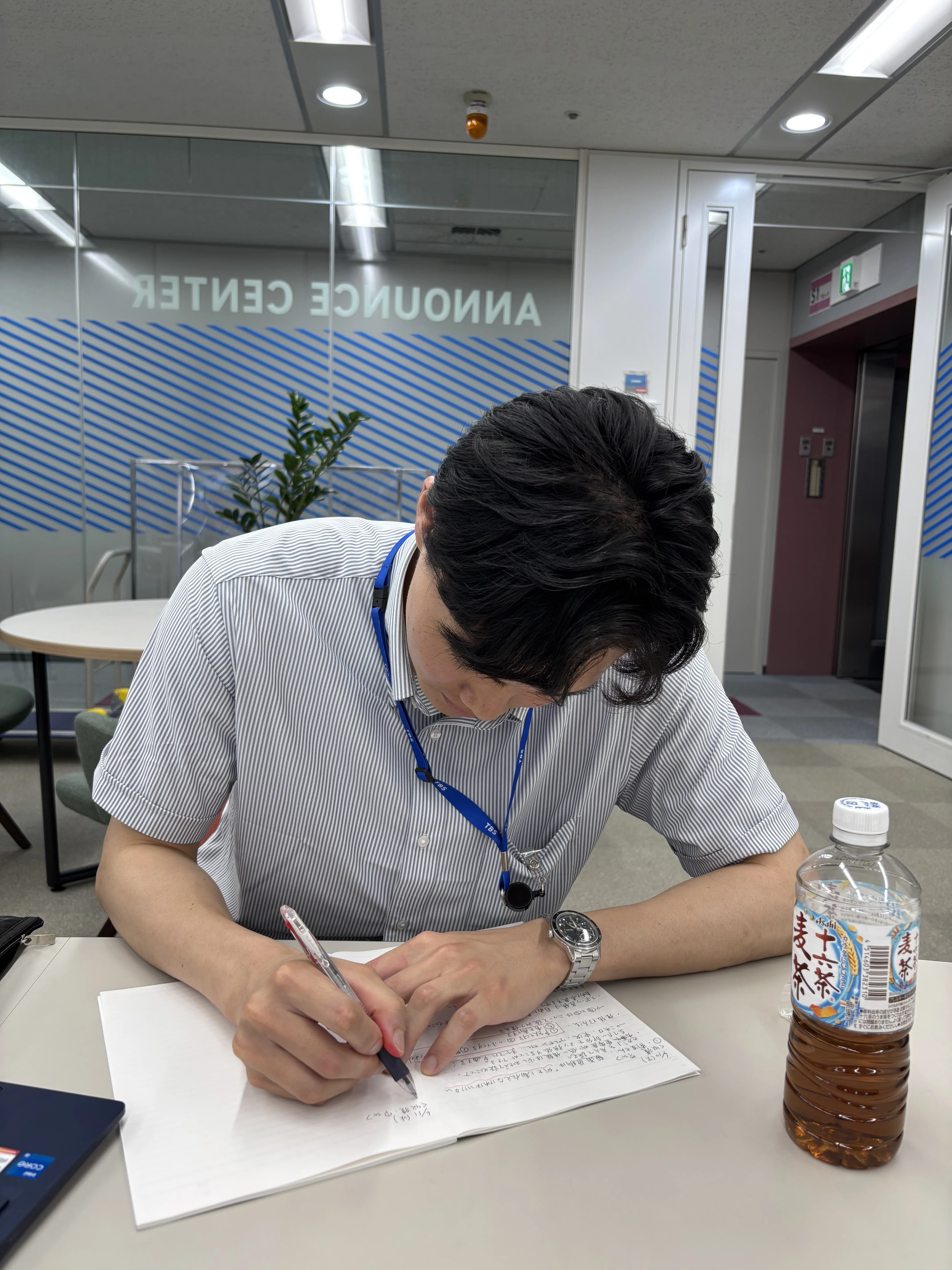 発声練習｜TBS26年新人アナウンサー研修日誌/多田成美・藤岡源