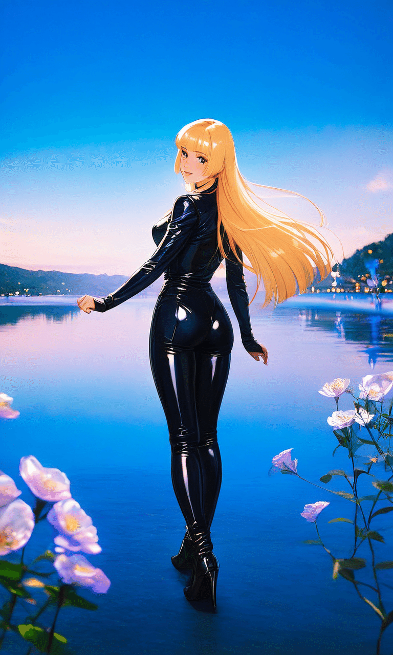 アニメスタイル女性キャラクターイラスト アニメスタイル女性キャラクターイラスト キャラクターデザイン