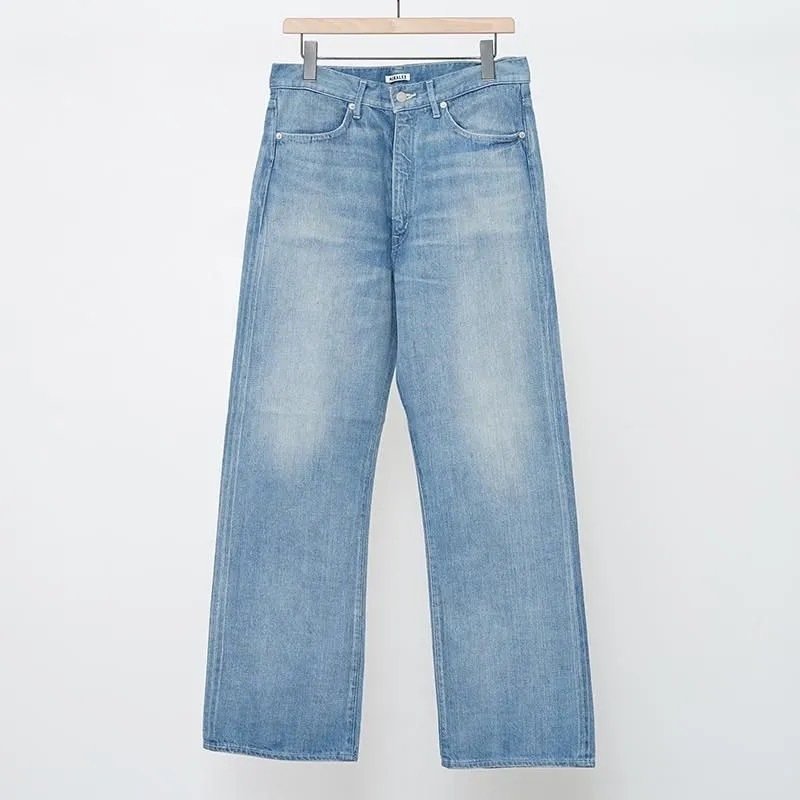 【25SS】AURALEE ストレートデニム　サイズ1 洗練された生地で定番アイテムをワンランクアップ。『AURALEE