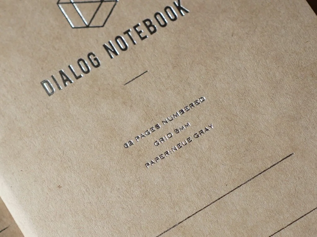 What Is DIALOG NOTEBOOK?｜DIALOG NOTEBOOK｜ページ番号入りの小さな方眼ノート
