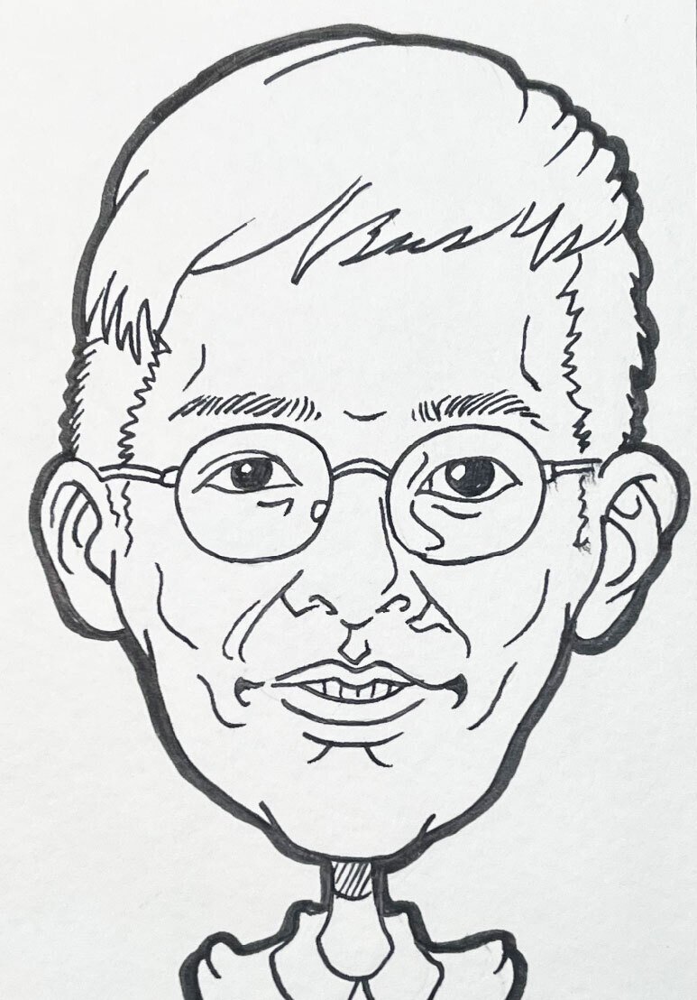 似顔絵イラスト用の練習｜鹿角時計