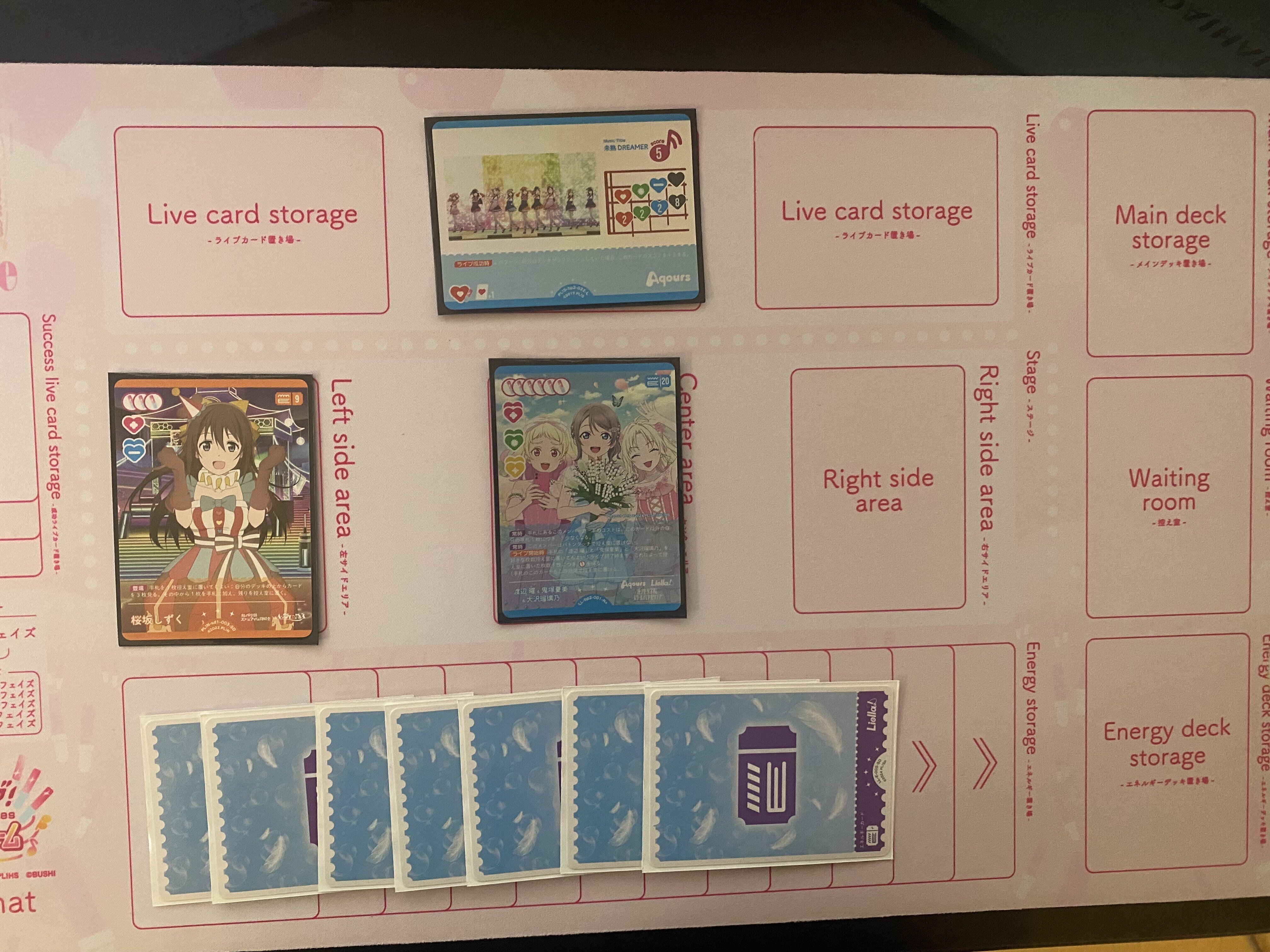 w*8様 ラブカ　Aqours 三神　デッキ w*8様 ラブカ Aqours 三神 デッキ - メルカリ