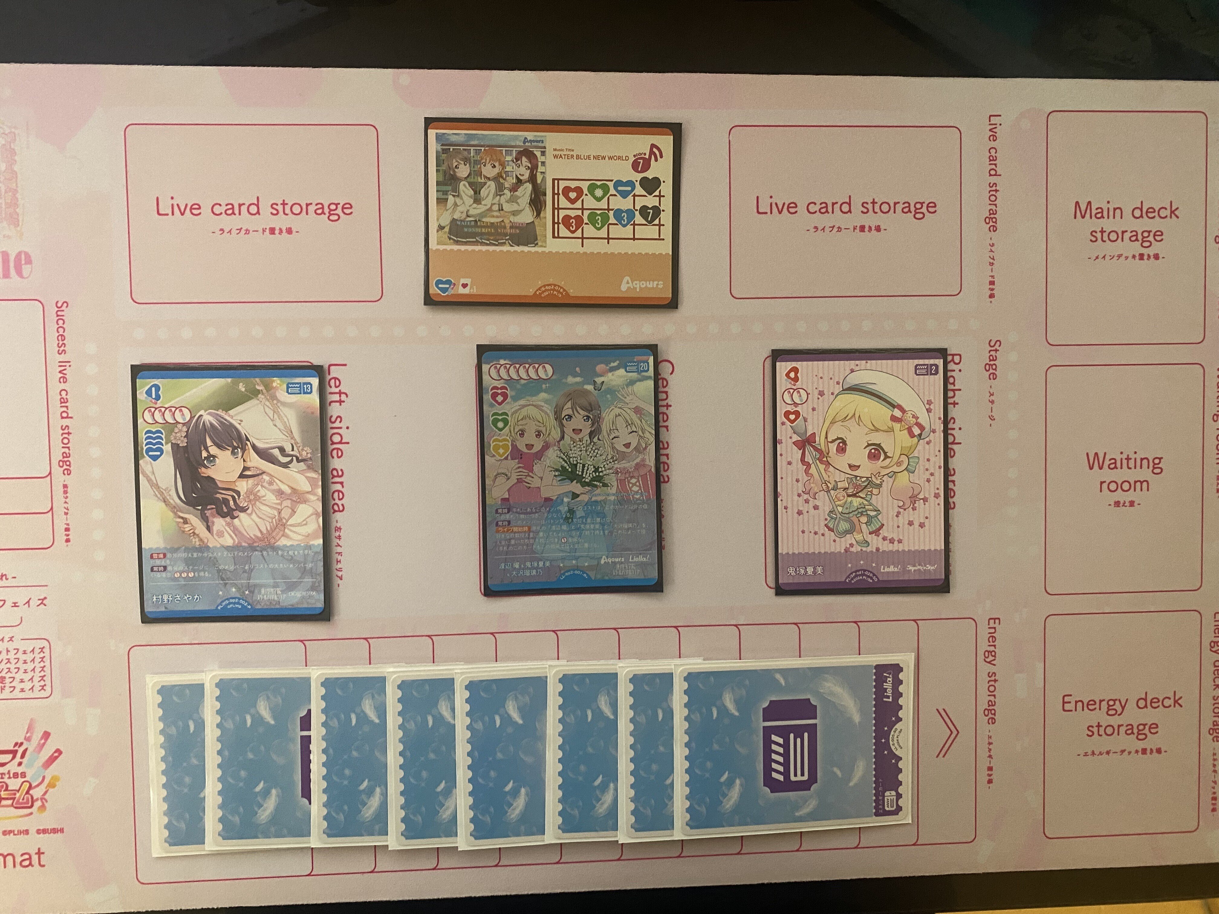 ラブカ】5ターン目に15点ぐらい出せるAqours三神【デッキ紹介