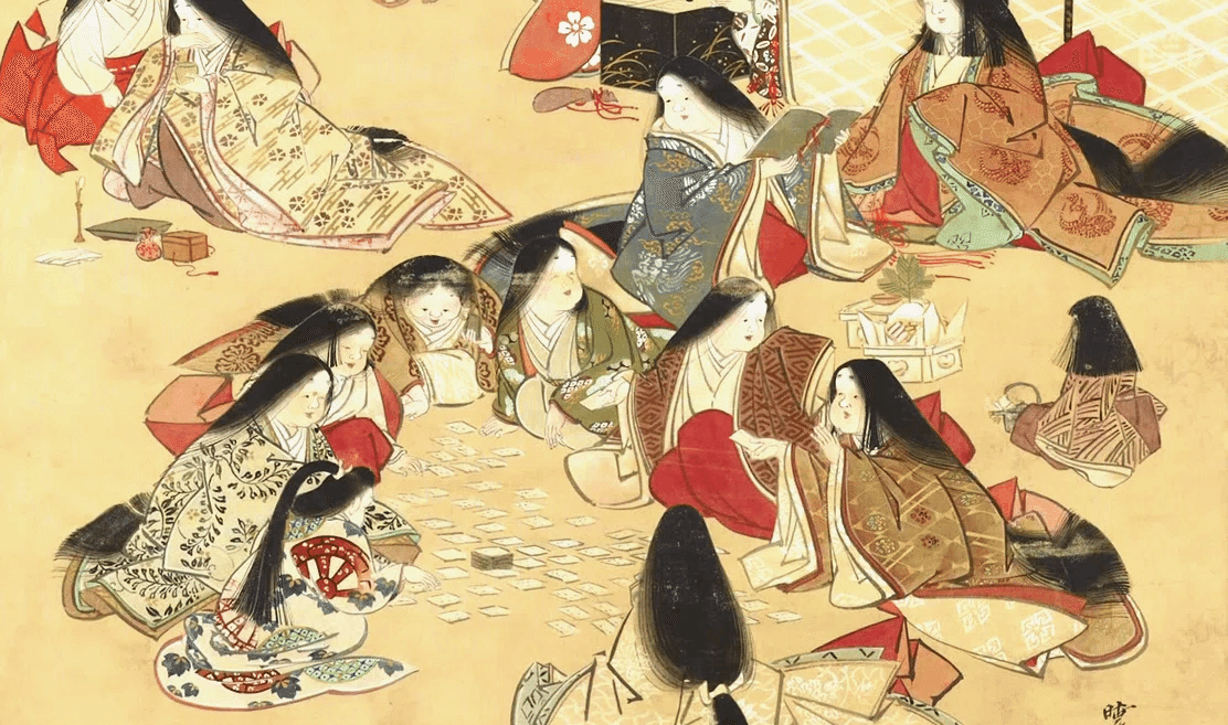 今日の一枚）女性日本画家-河鍋暁翠の美人画「寛永時代美人図