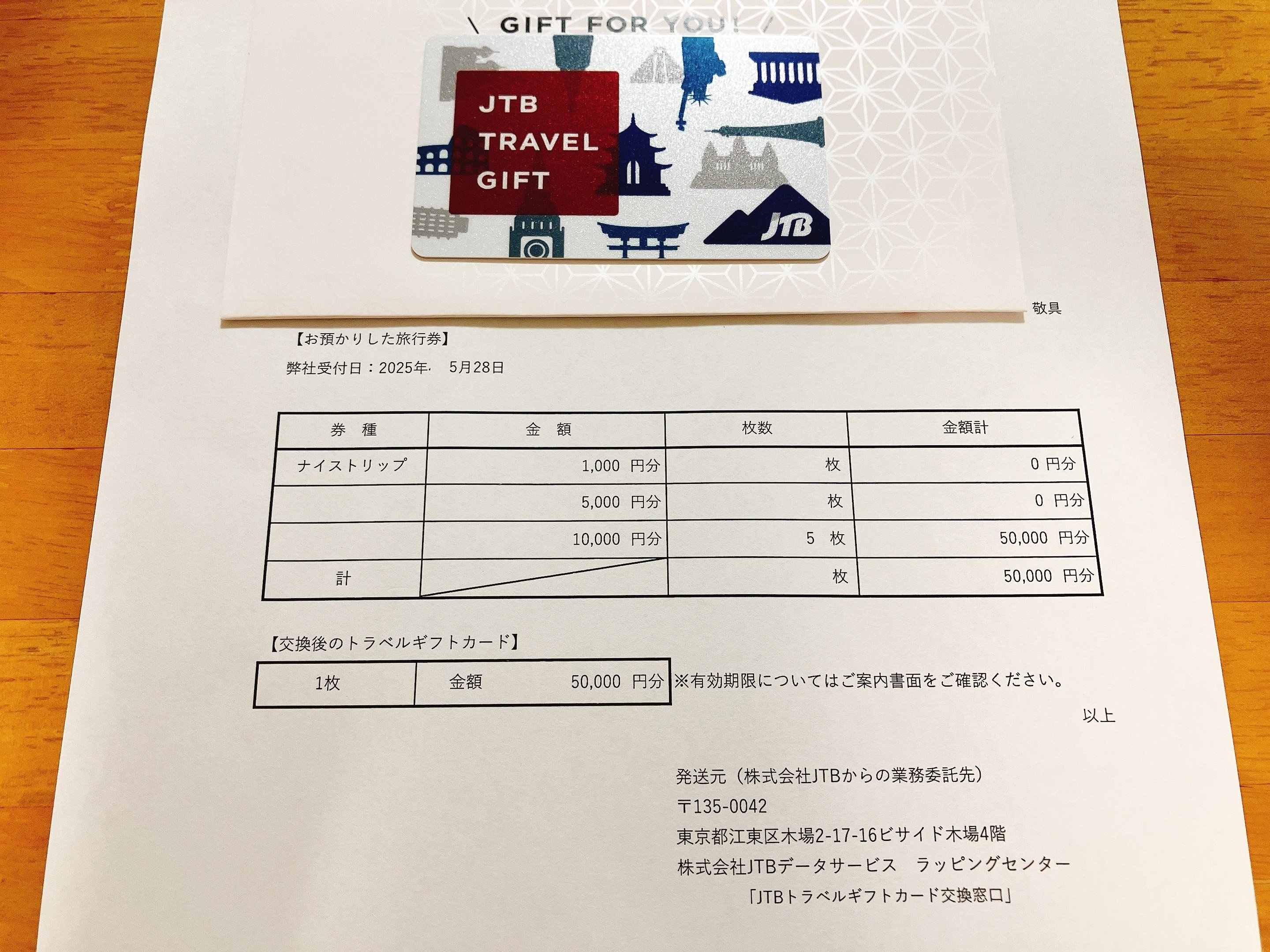 JTB(ナイストリップ)2万円分※カード型に交換対応可 JTB(ナイストリップ)2万円分※カード型に交換対応可