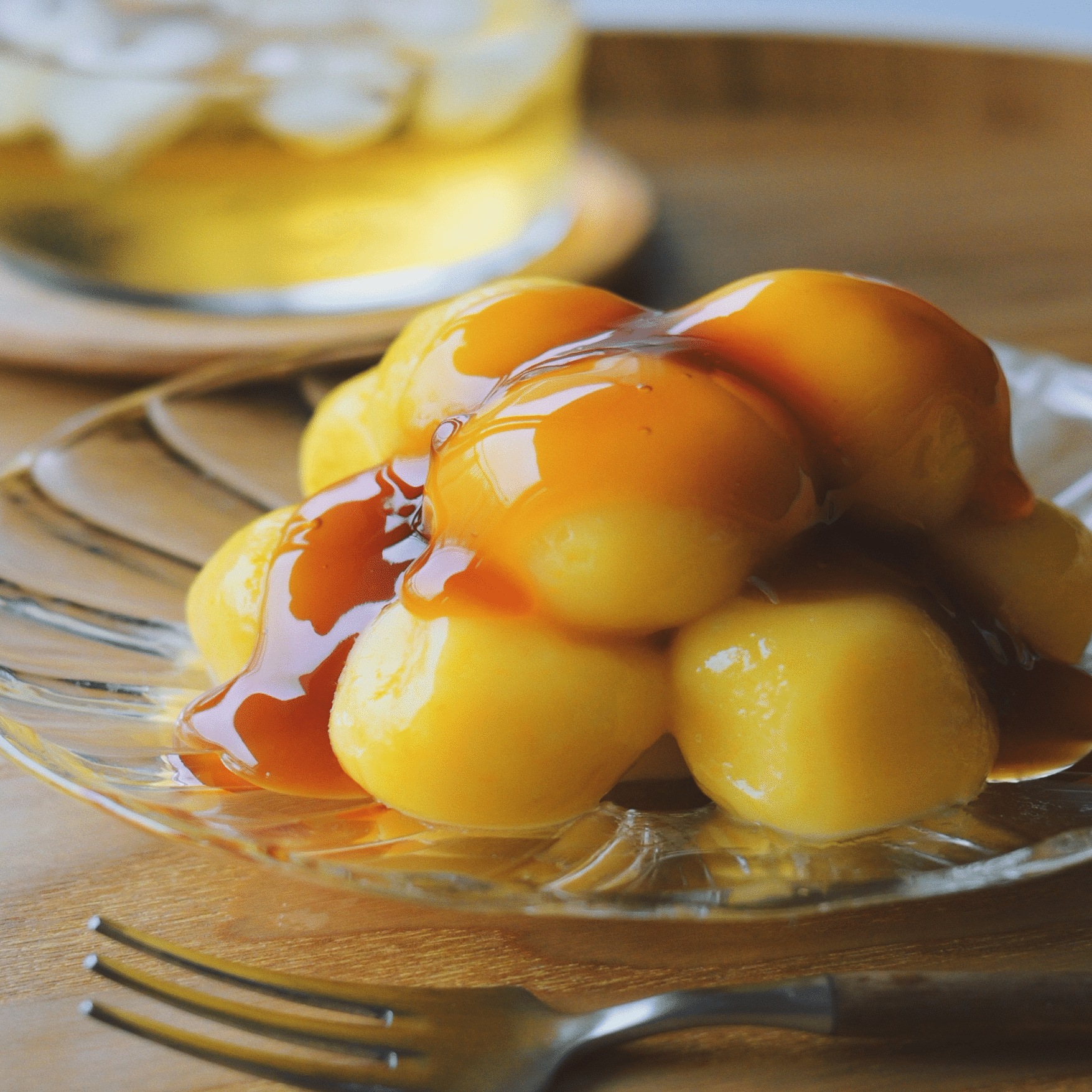 かぼちゃの冷やしみたらし団子｜enari_no_recipe