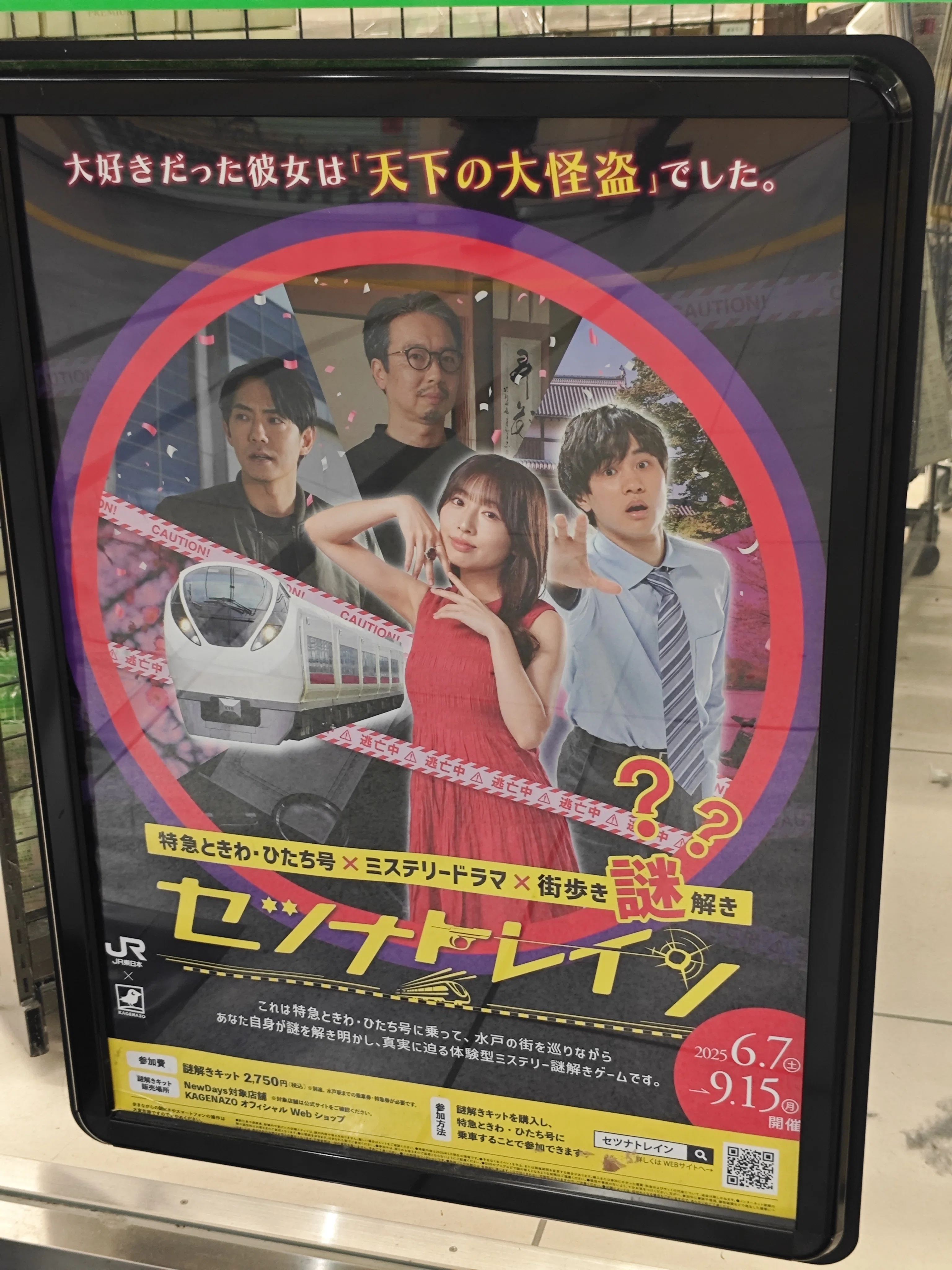 電車と謎解き「特急ひたち・ときわ」編｜葉月 陽