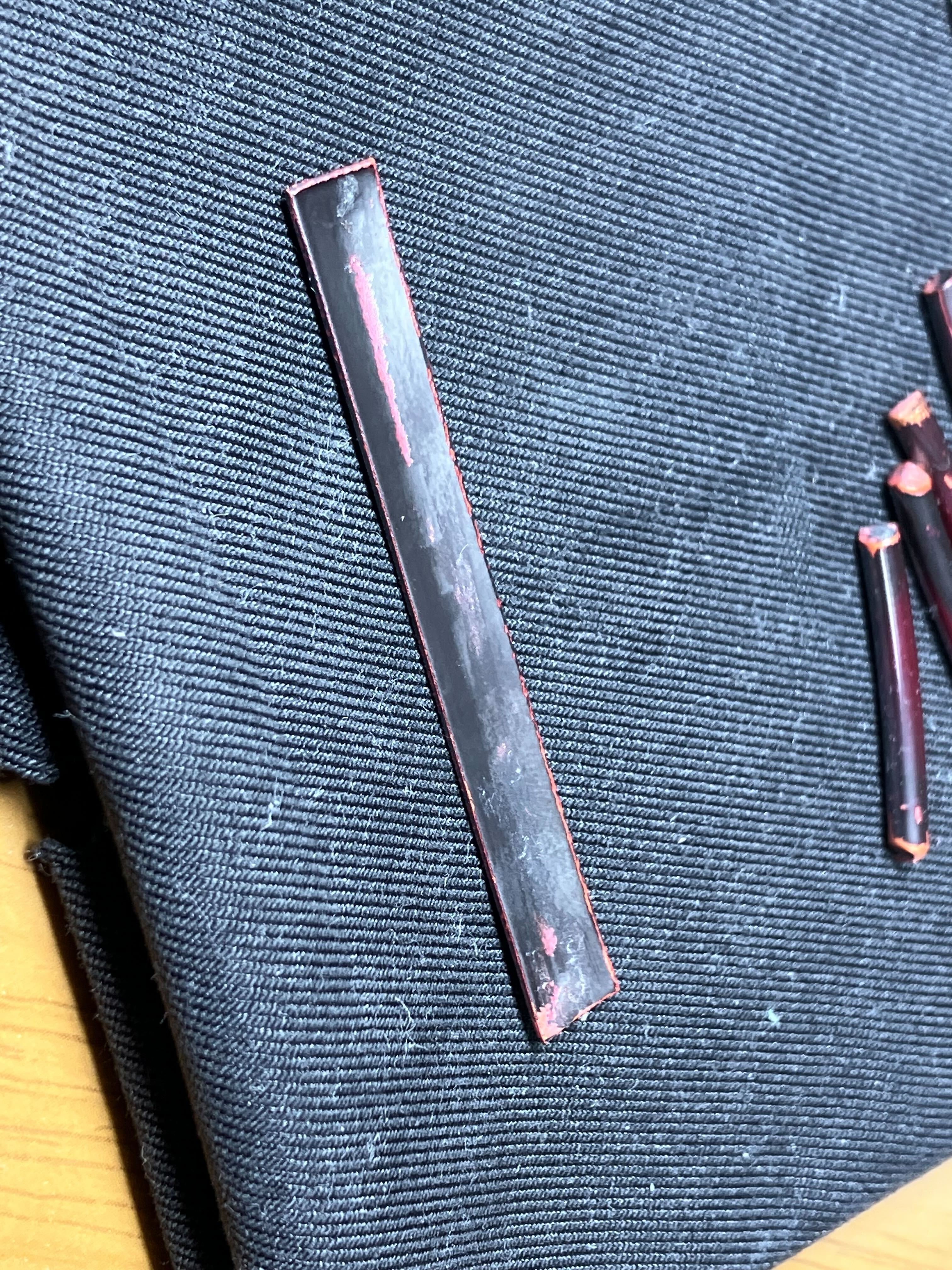 雑記 2025/06/14 緋銅処理後の曲げ加工・鎚目付与｜老蓮蕾