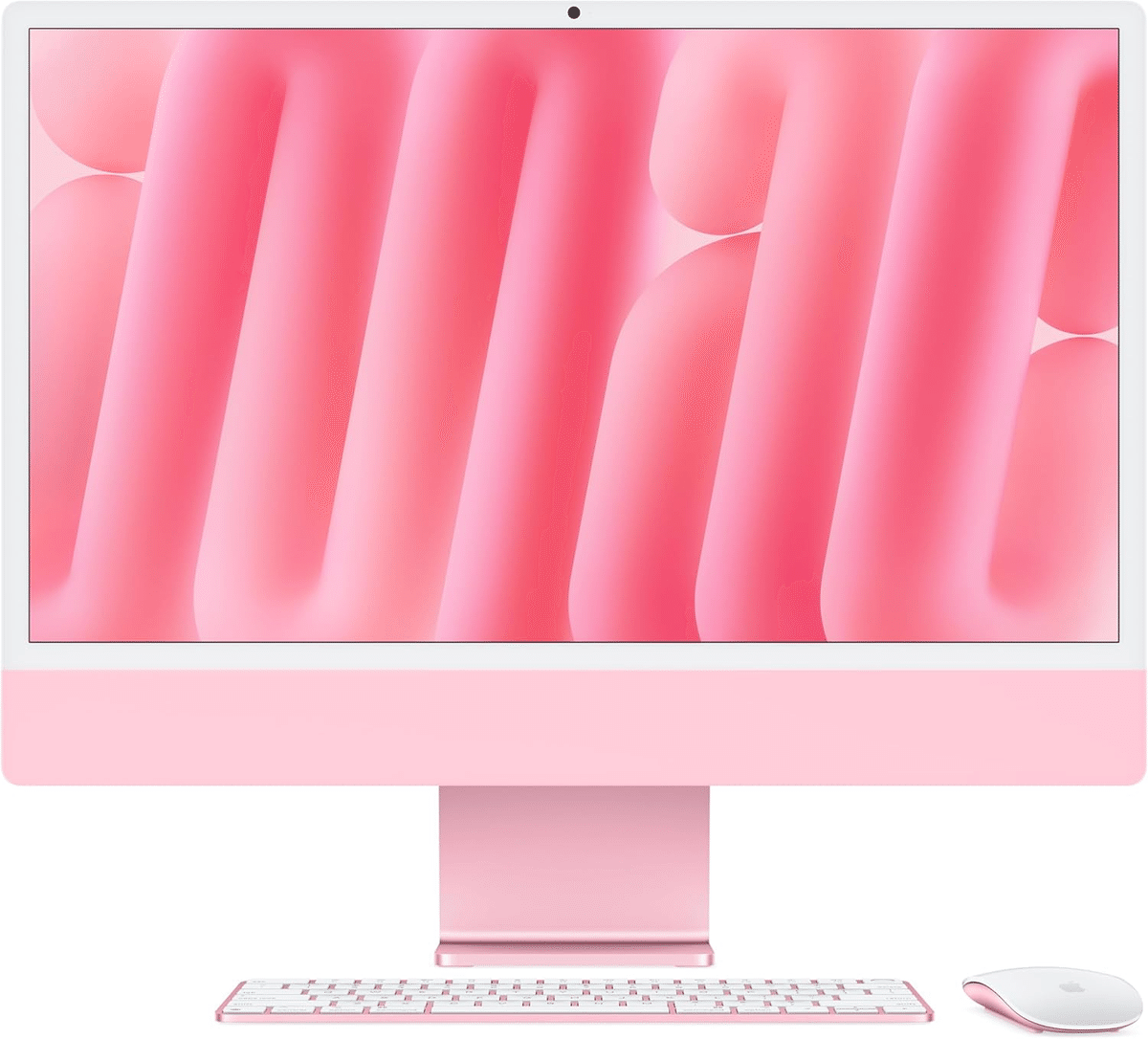 【超美品】IMac（ピンク）M4 メモリ16GB/SSD256GB 24インチ Apple 2024 iMac M4 24インチ ピンク｜GetGadgetGot