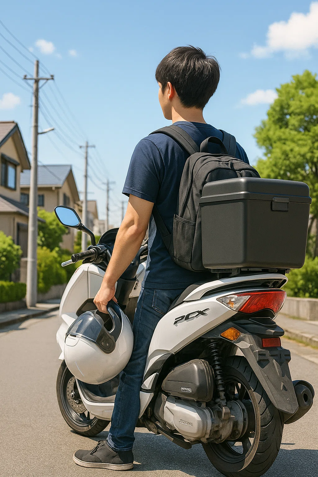 憧れのPCXで駆け抜けた一年──配達が教えてくれた“自分らしさ”｜タケ