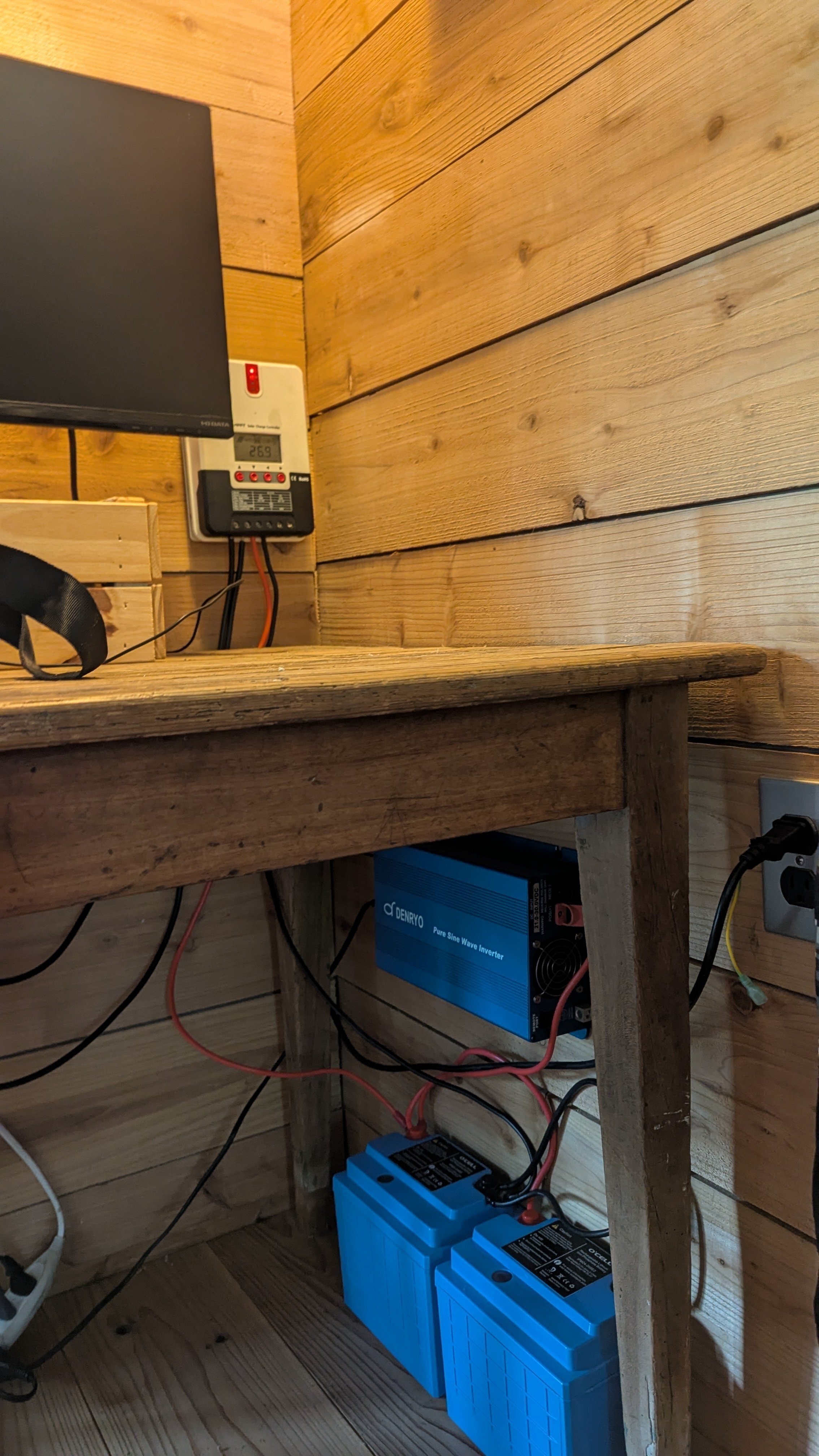 オフグリッドに最適な パワコン オフグリッド太陽光発電 完成 – ねこGの砂場