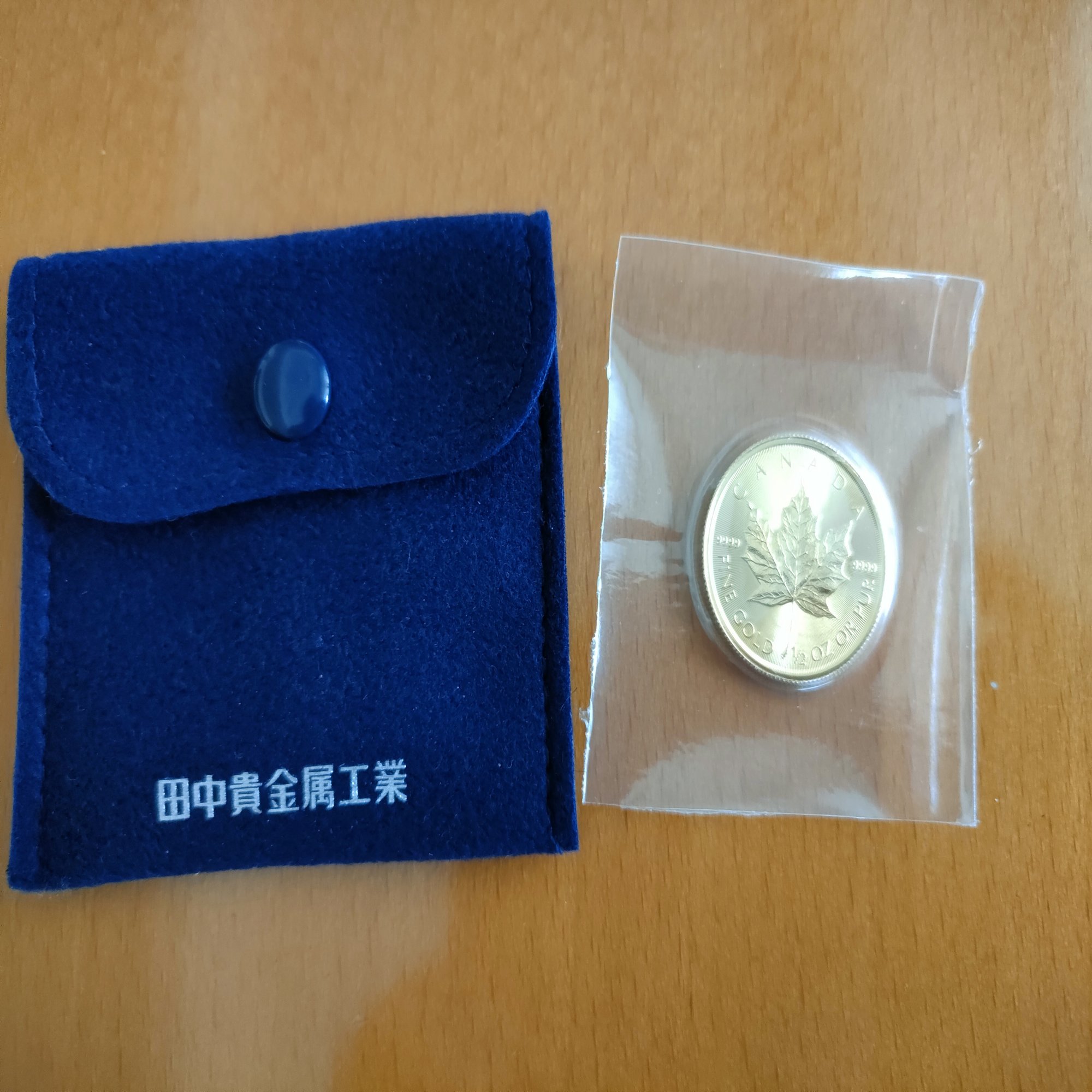 純金コインを初めて買ってみた｜メープルリーフ金貨の購入体験記｜ももすけnote