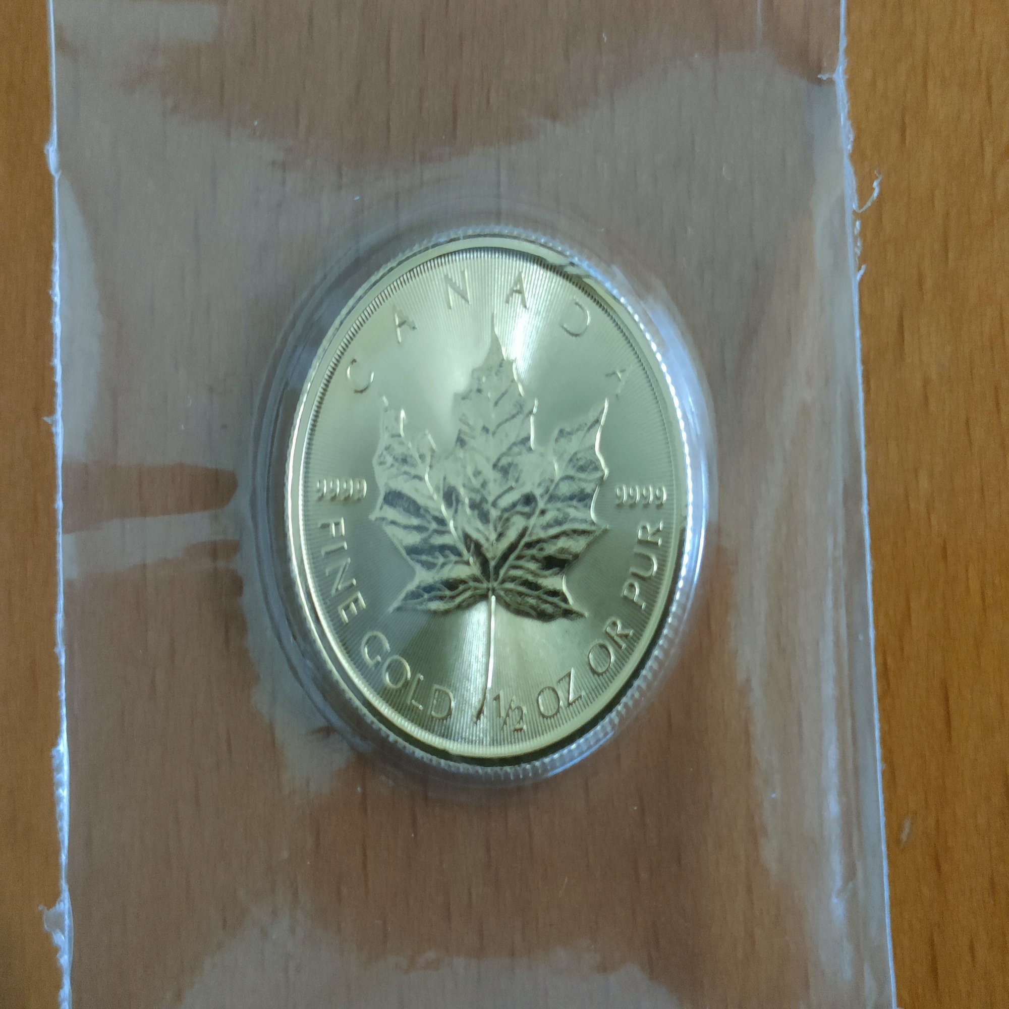 純金コインを初めて買ってみた｜メープルリーフ金貨の購入体験記｜ももすけnote