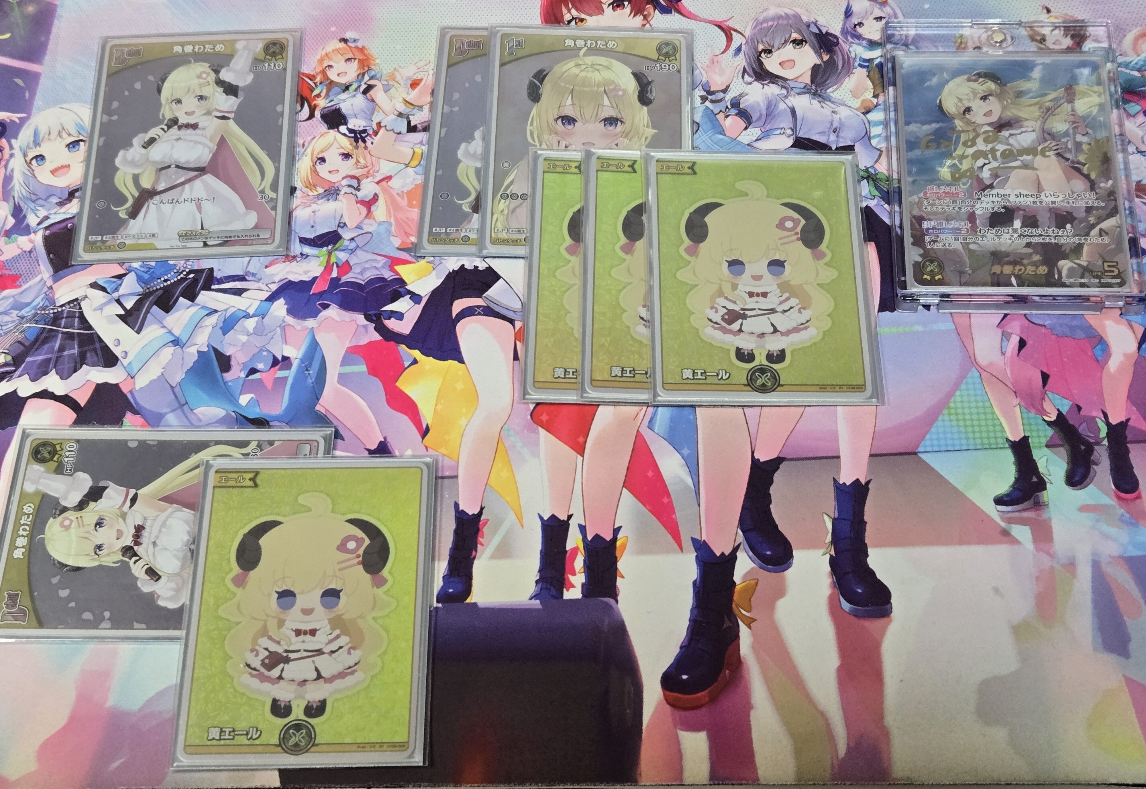 【匿名配送＆大会構築】ホロライブOCG 角巻わため 黄わため単 構築済みデッキ ホロカ ホロライブ 角巻わため 紫咲シオン 本格構築済み デッキ