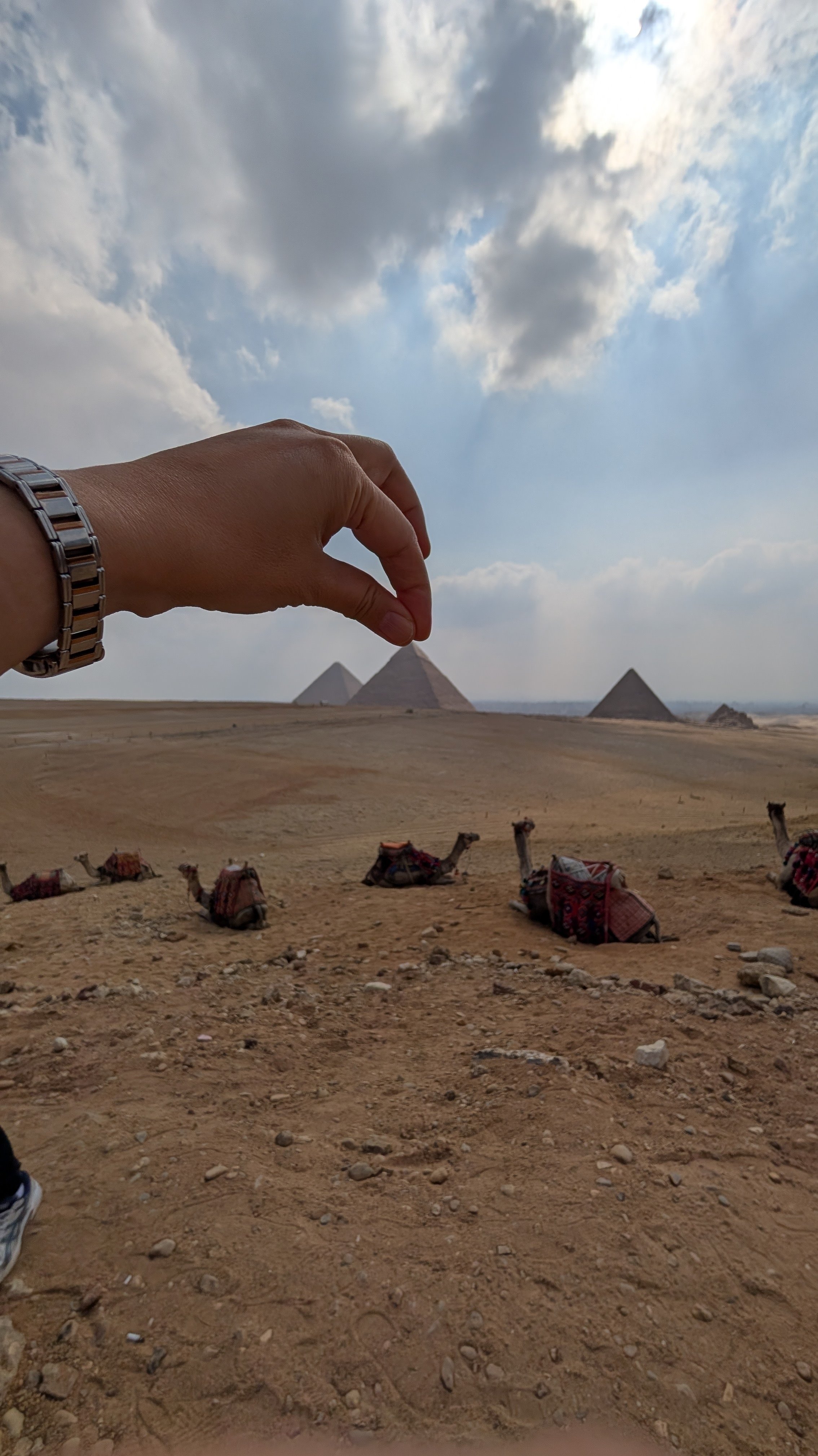 🇪🇬エジプト旅行記㉙_8日目ギザの3大ピラミッドに到達！｜eye