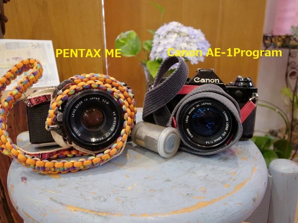 フィルムカメラ生えてきた。和製ズミクロンRIKENON前期型と📷カメラの