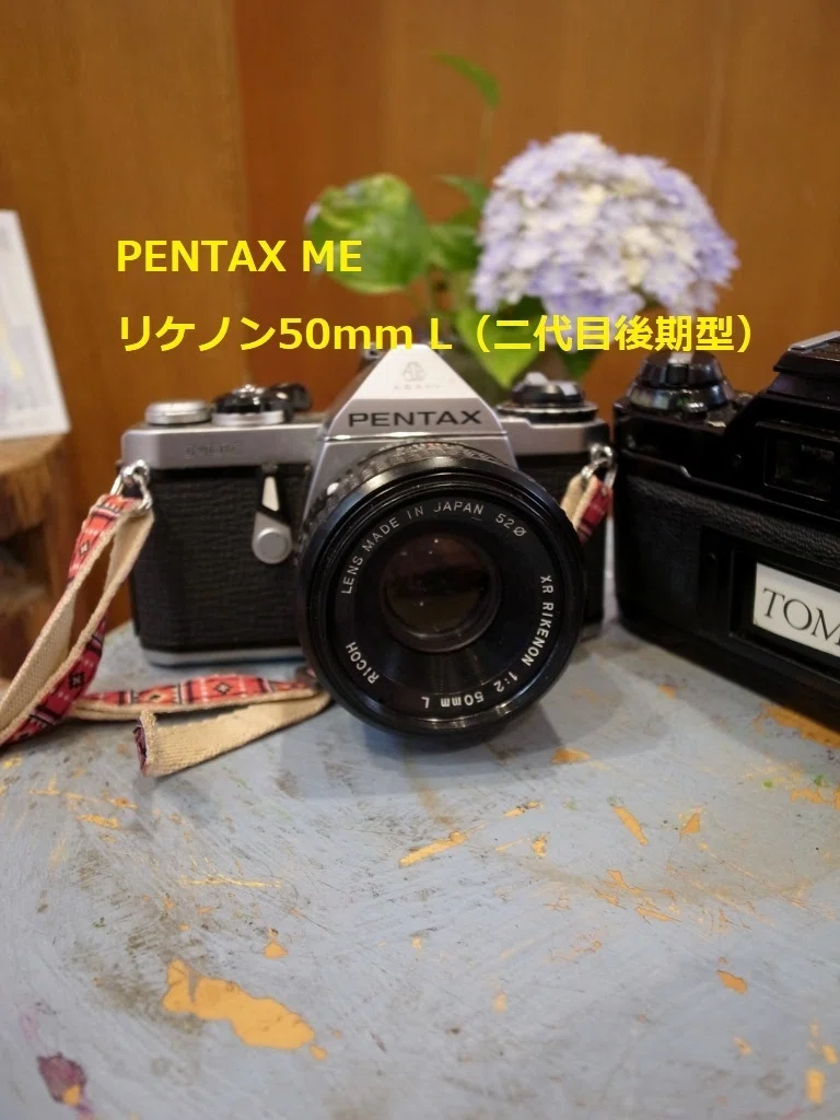 フィルムカメラ生えてきた。和製ズミクロンRIKENON前期型と📷カメラの
