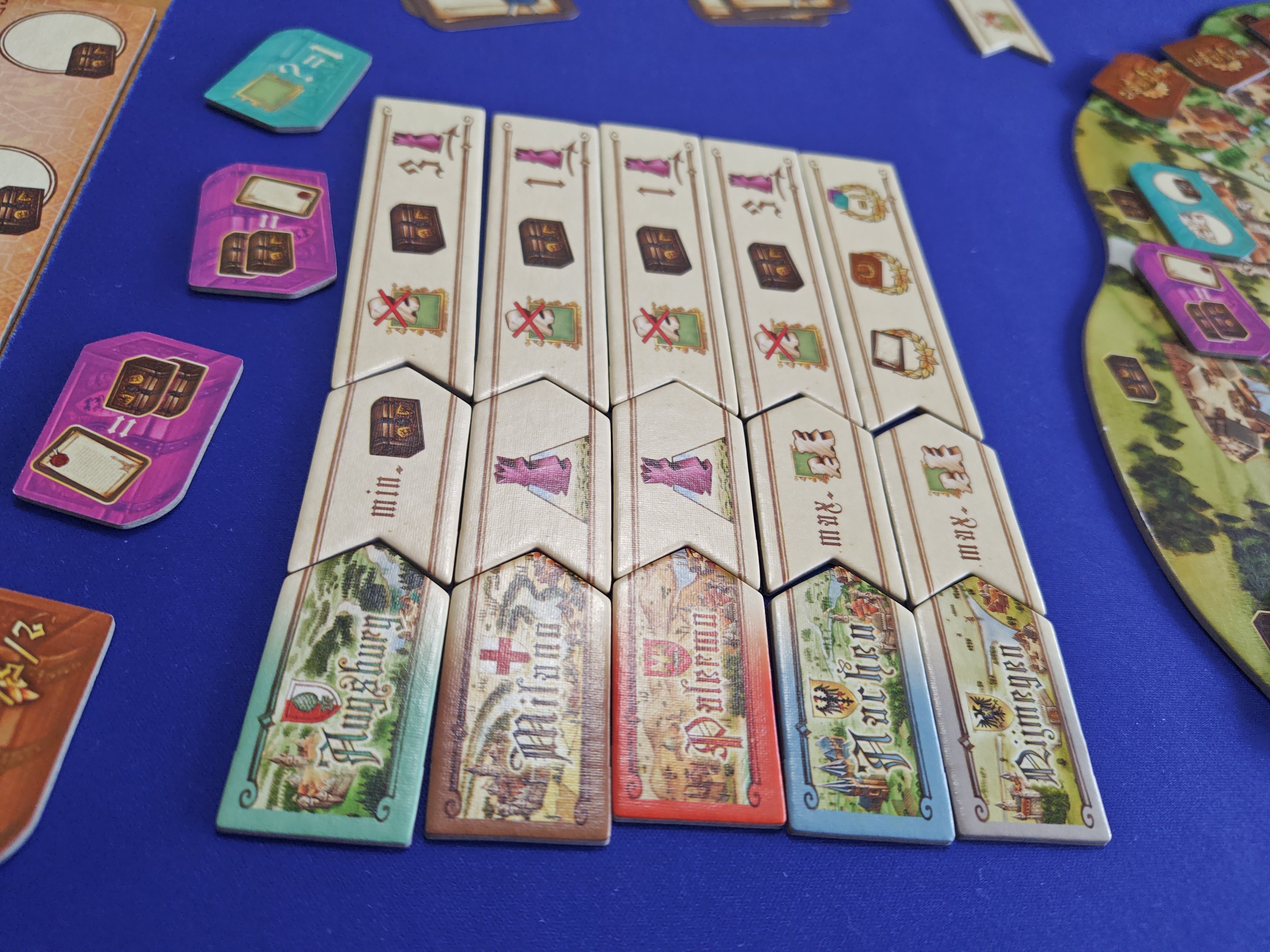 ボードゲーム　シュタウファー ボードゲームレビュー：シュタウファー | The Board Game