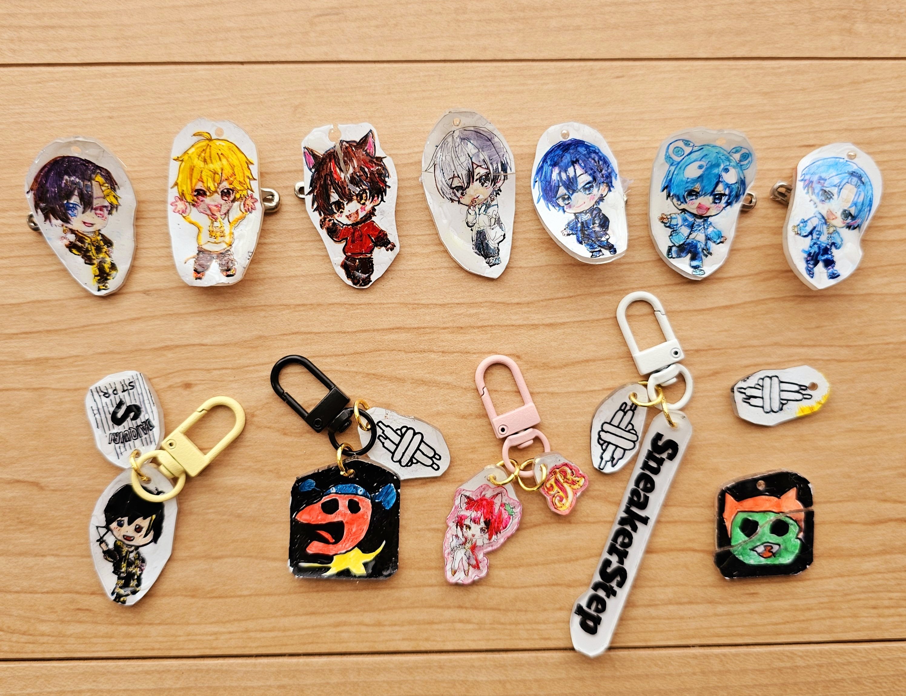 SneakerStep 缶バッジ 5個 デビュー記念スターターグッズ おさでい