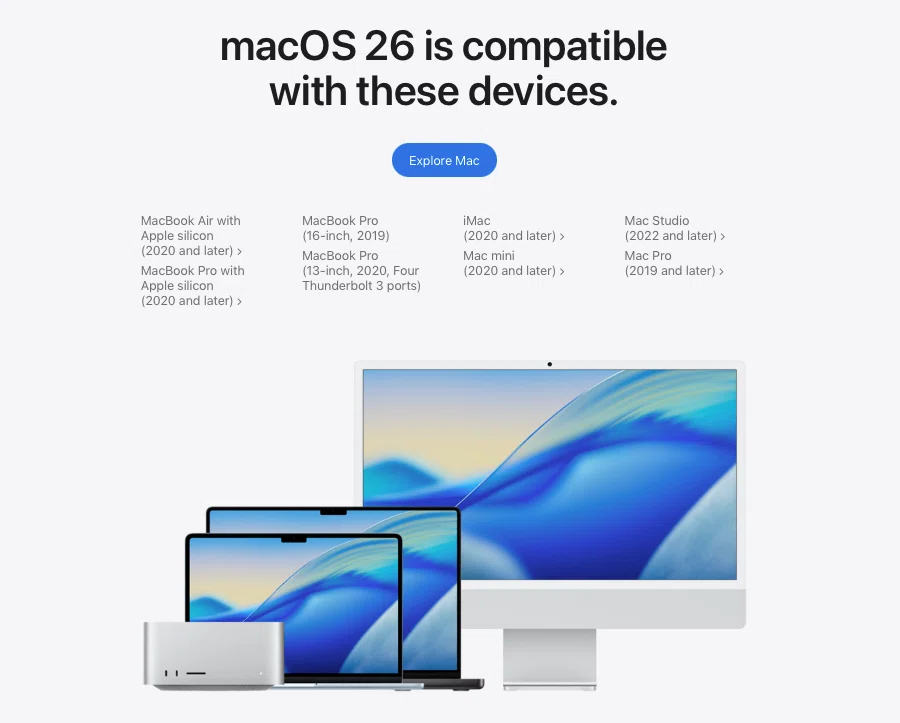 Apple、Intel Macのサポートを次期macOSで終了と明言。 / サンデーAFJ