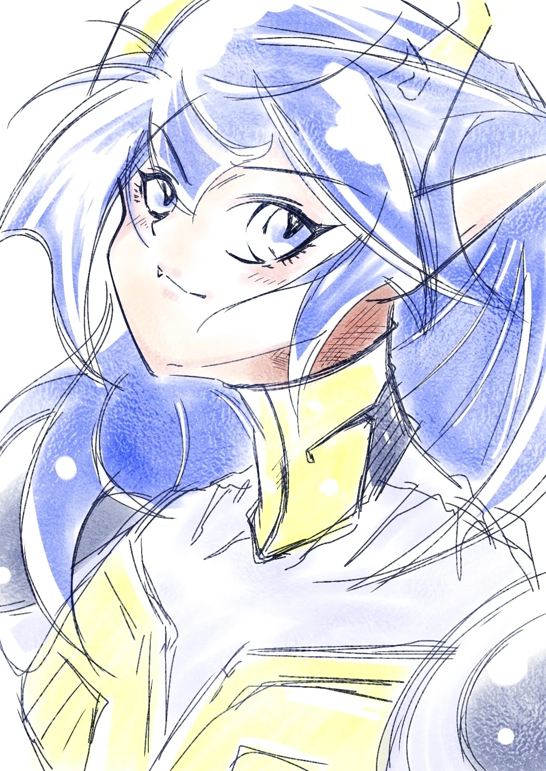 鬼神童子ZENKI】後鬼を描いてみた【イラスト】【二次創作】｜朽木桜斎