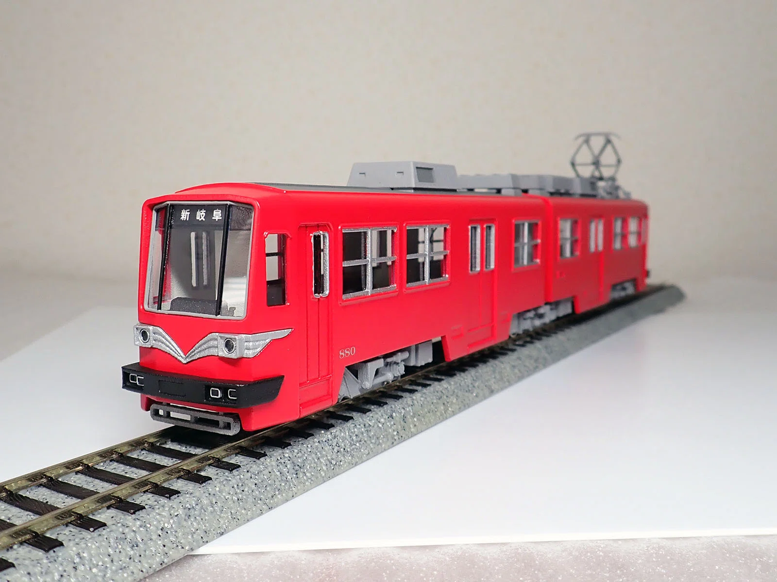 ナイロン3D出力 1/64 名鉄モ880｜橋本孫蔵定純