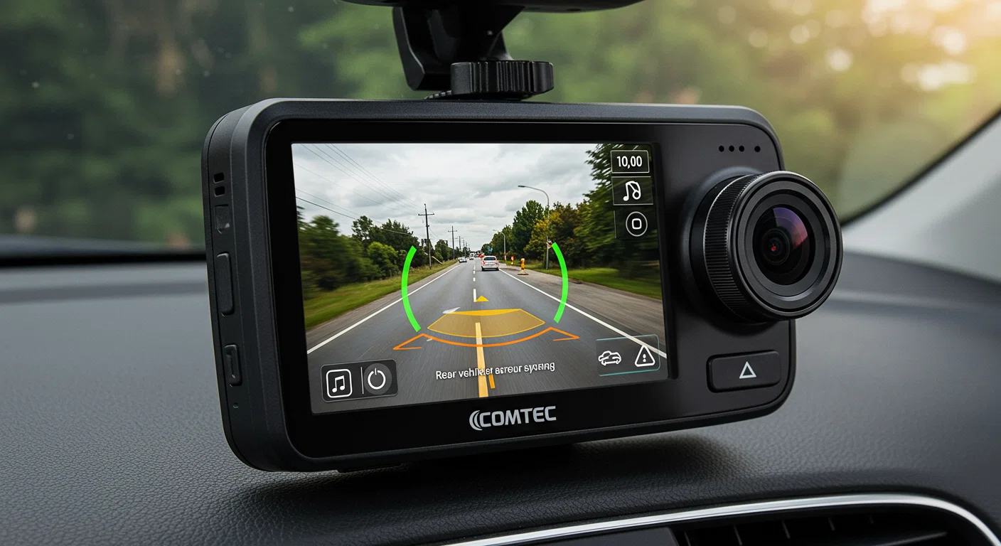 COMTEC ZDR055 ドライブレコーダー GPS搭載 brownside-navi_zdr055