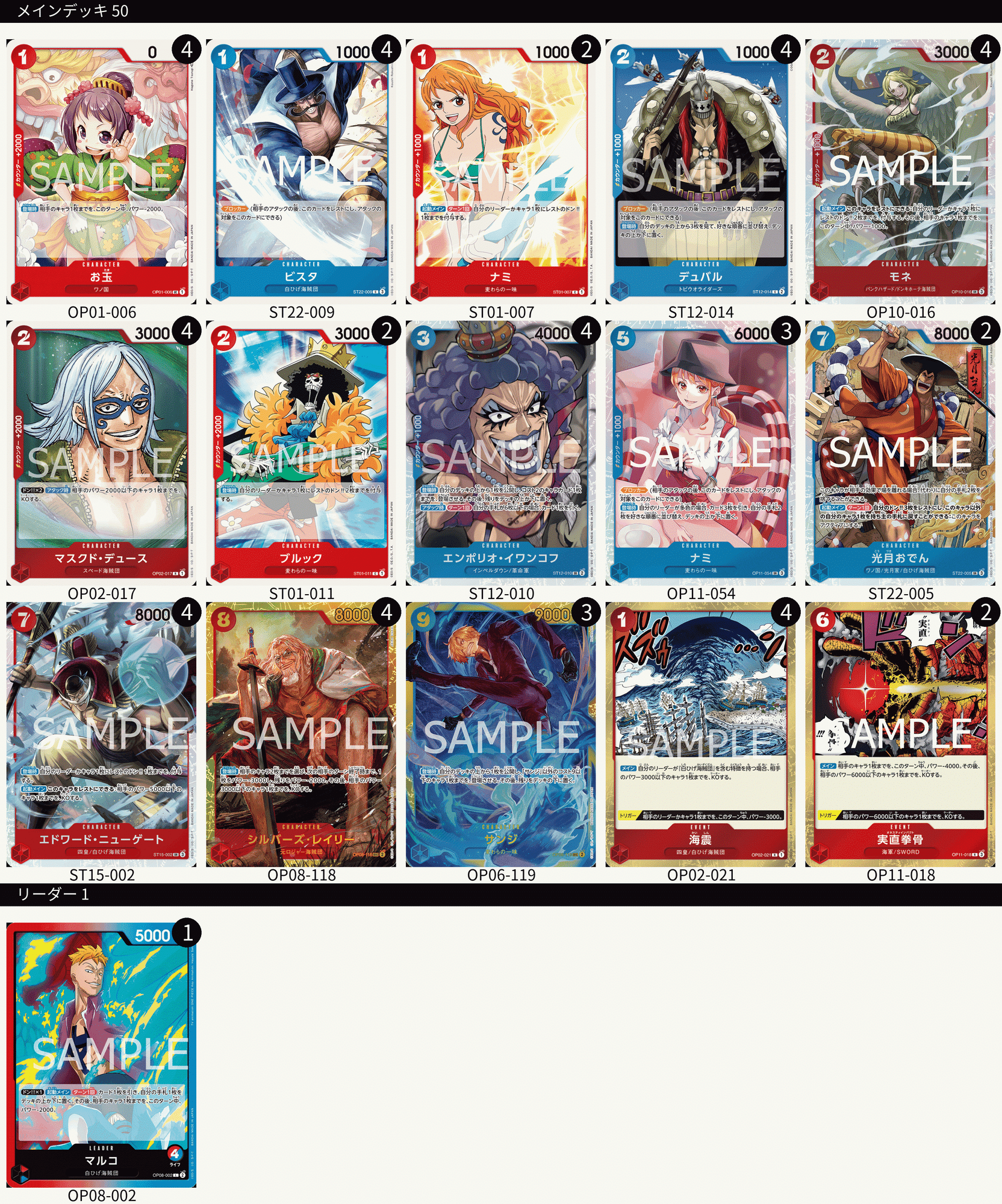 12弾環境の赤青マルコ|なかそね 12弾環境の赤青マルコ|なかそね