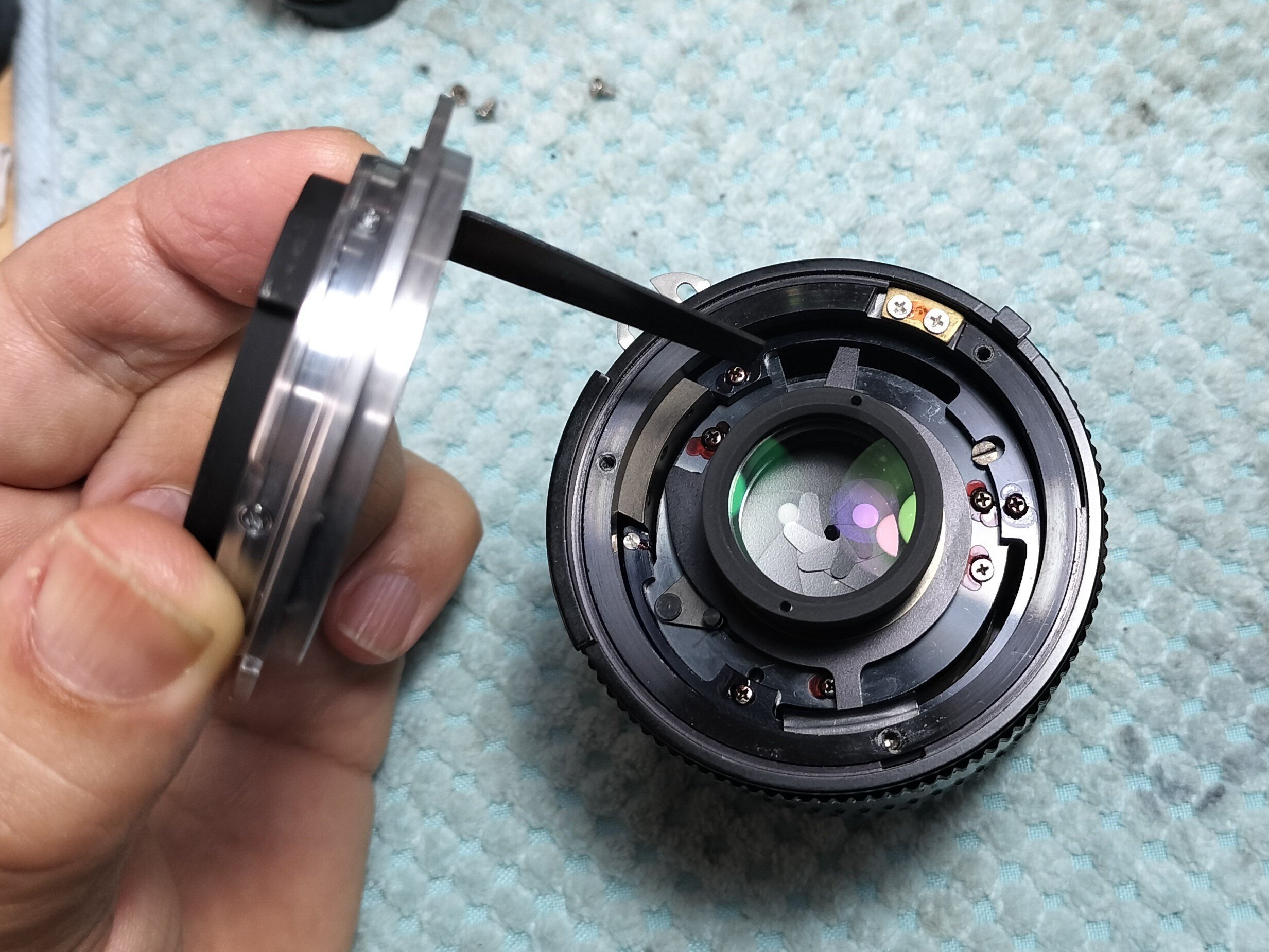 マイクロ ニッコール Ai-S 55 mm f2.8 分解 整備済 181626 Nikkor マイクロ ニッコール Ai-S 55 mm f2.8 分解 整備済