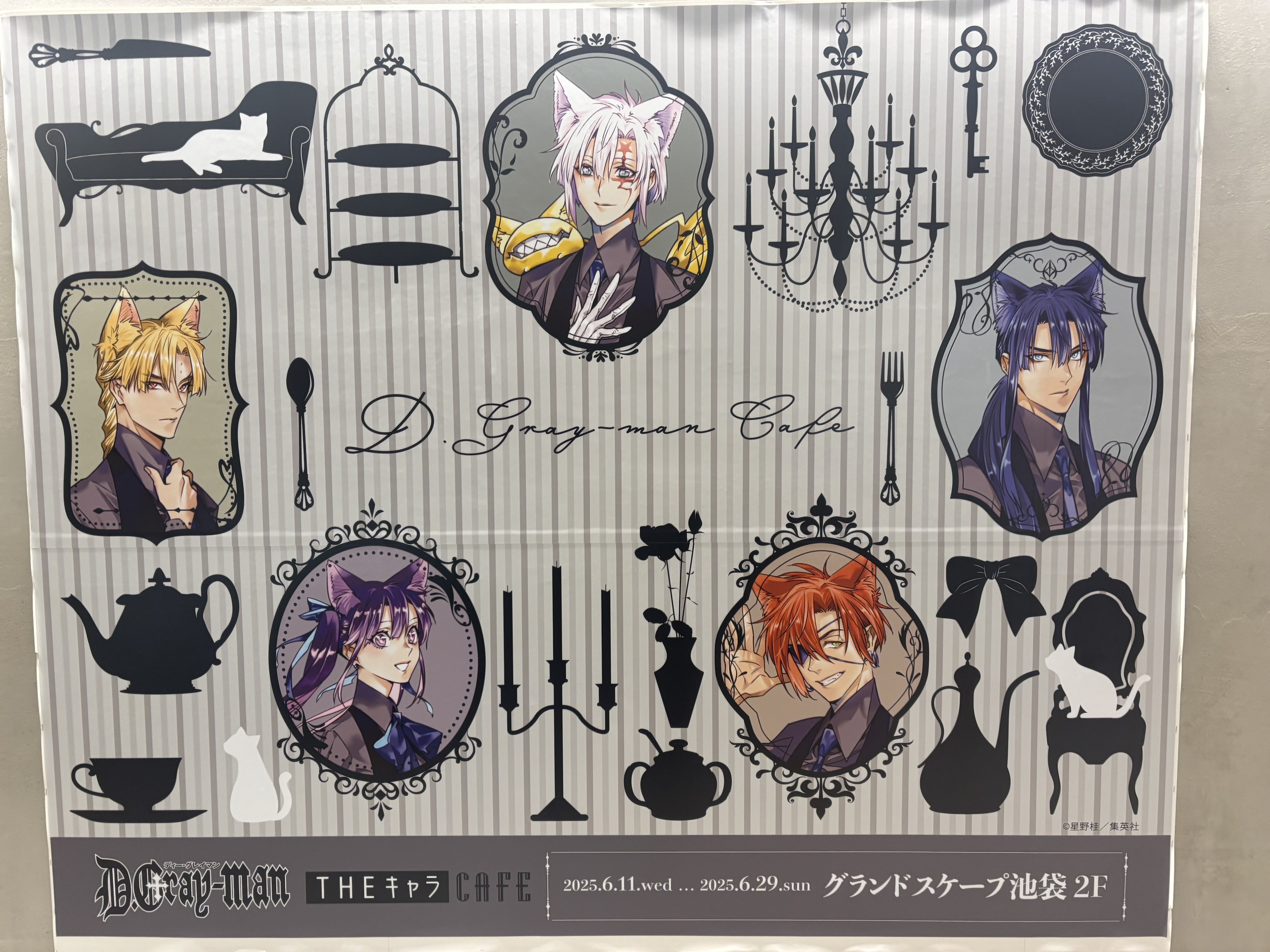 D.Gray-man × THEキャラcafe その①｜さ---🧸
